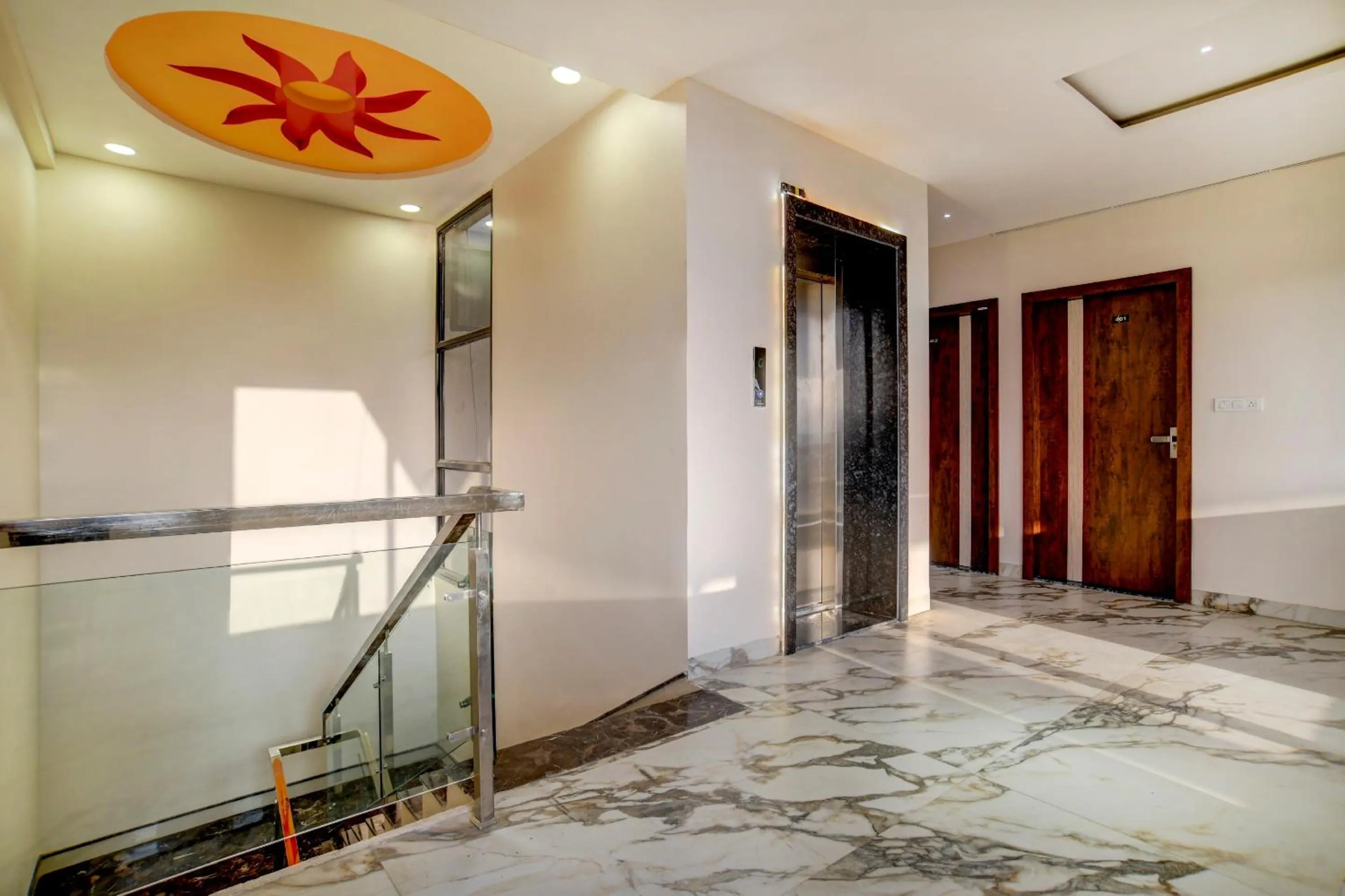 Lobby or reception in Capital O Abri Krishna