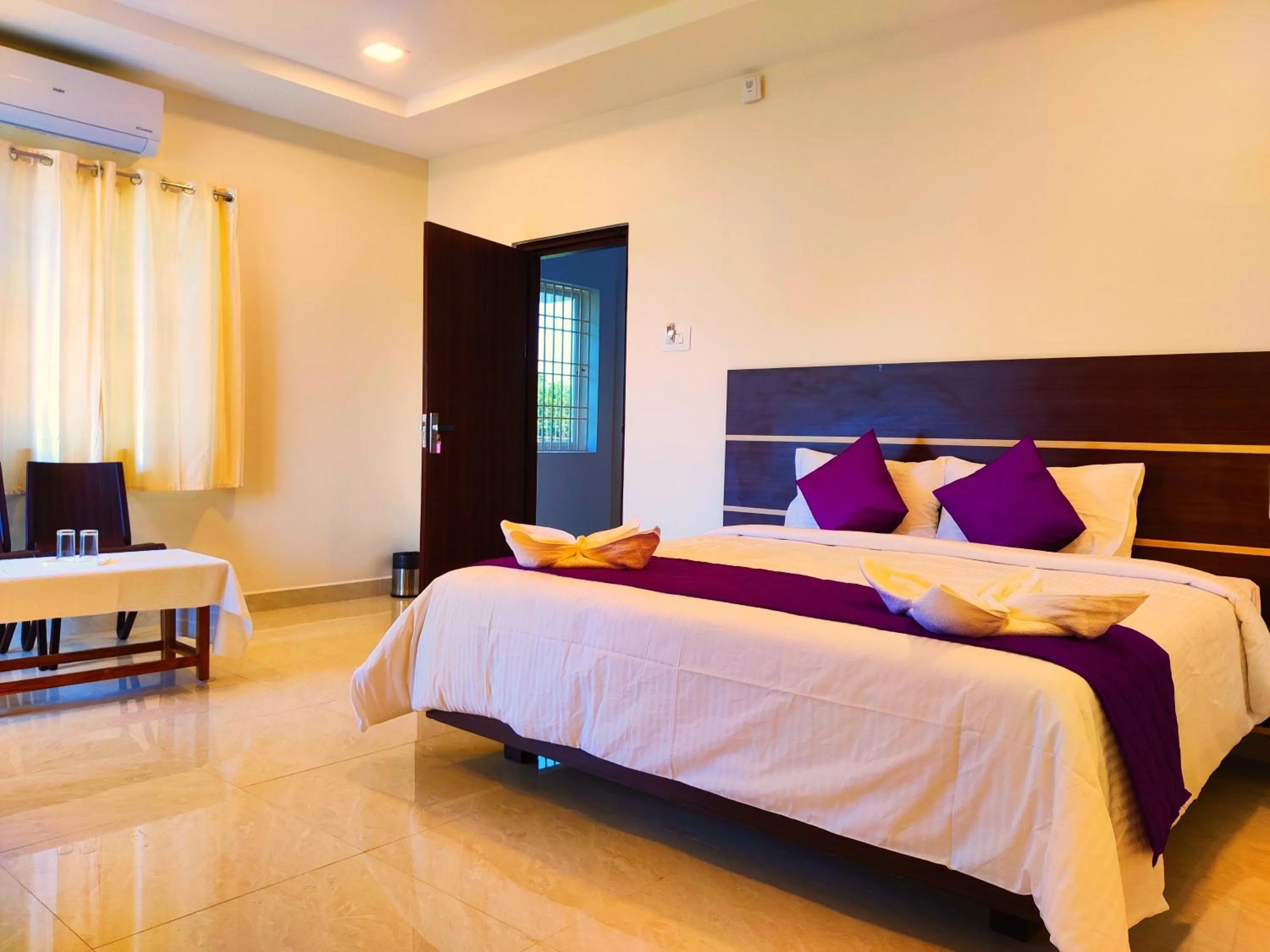 Bedroom, Bed in THAAI RESIDENCY