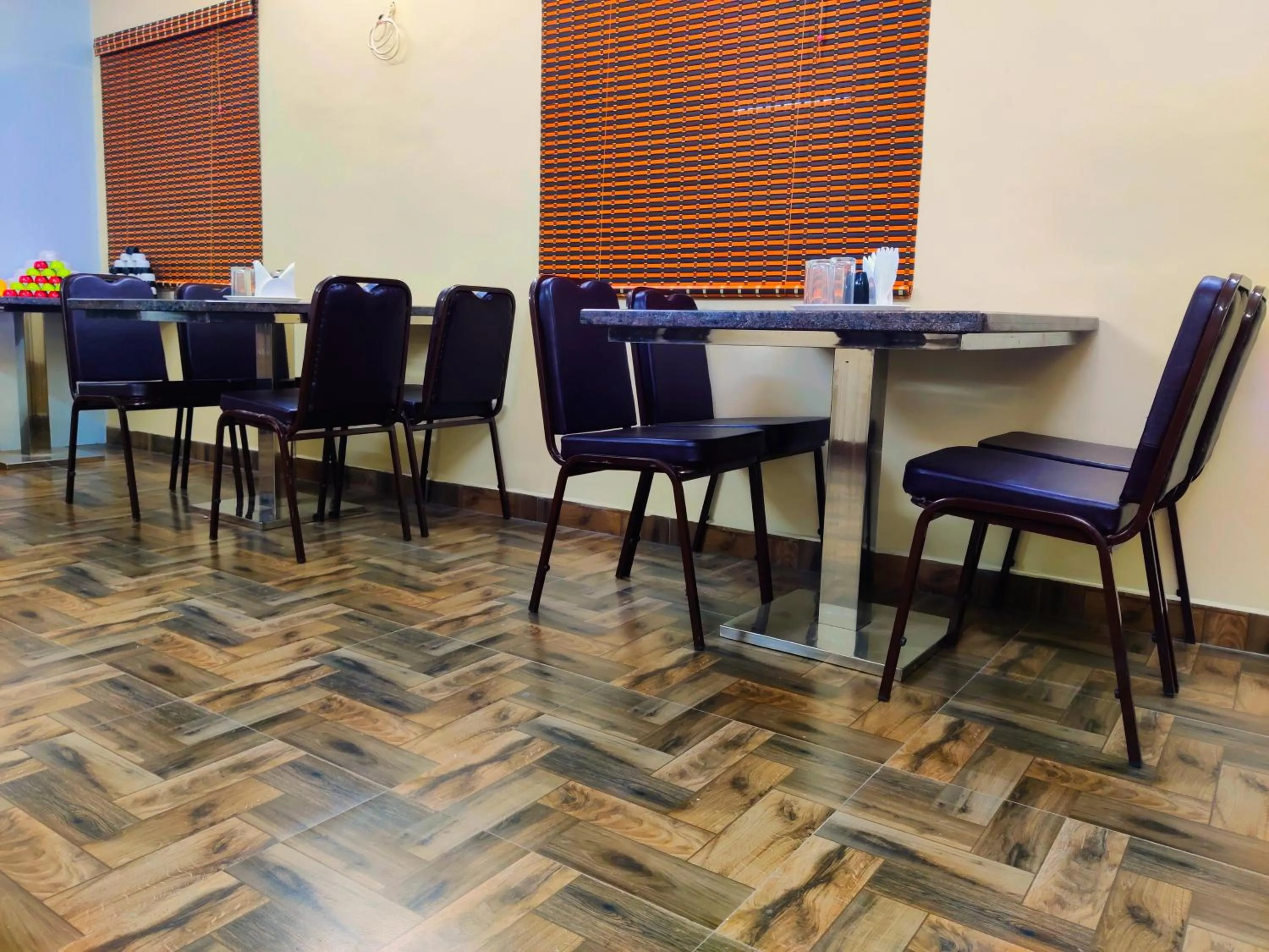 Dining area in THAAI RESIDENCY