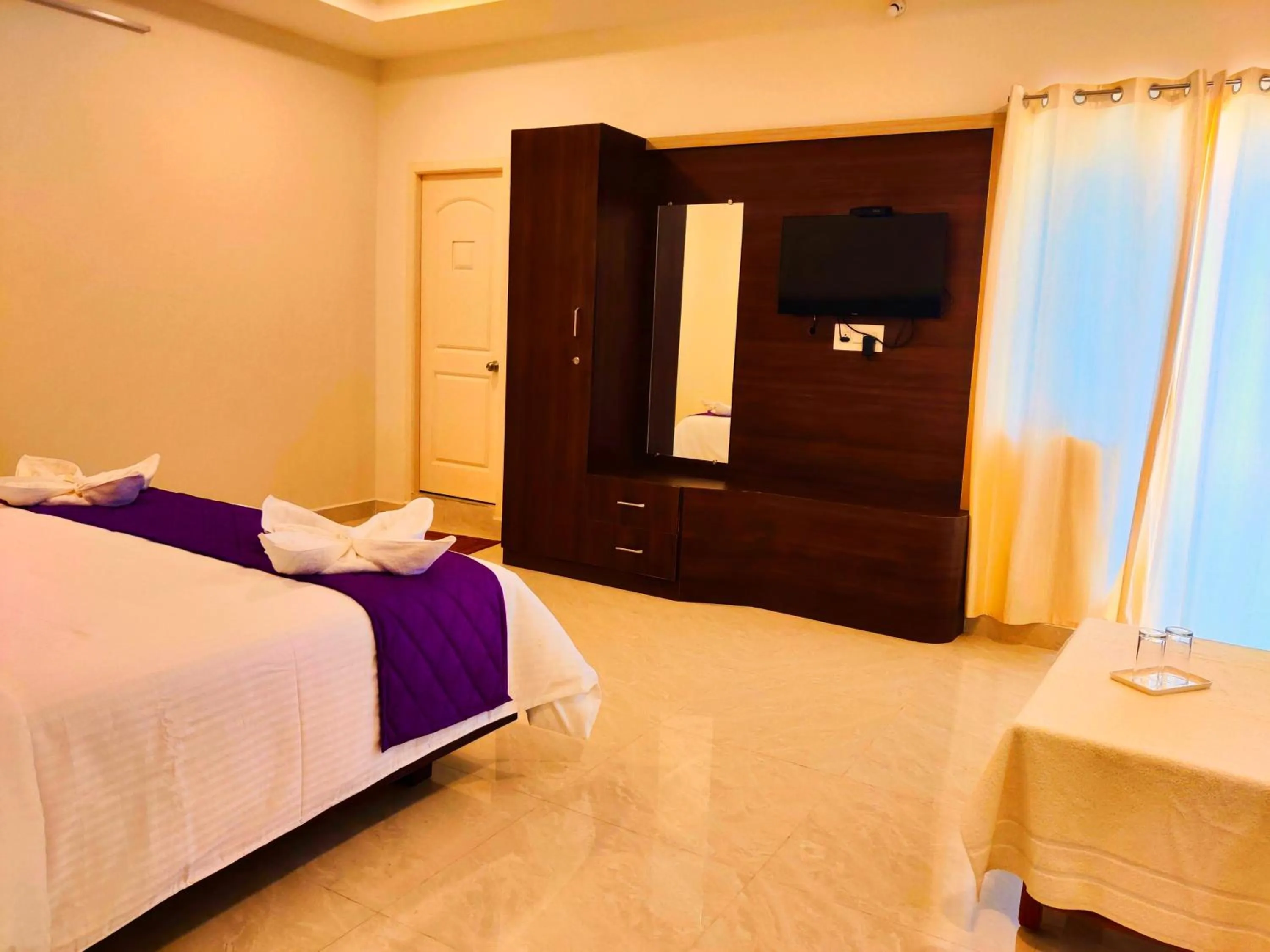 Bedroom, Bed in THAAI RESIDENCY