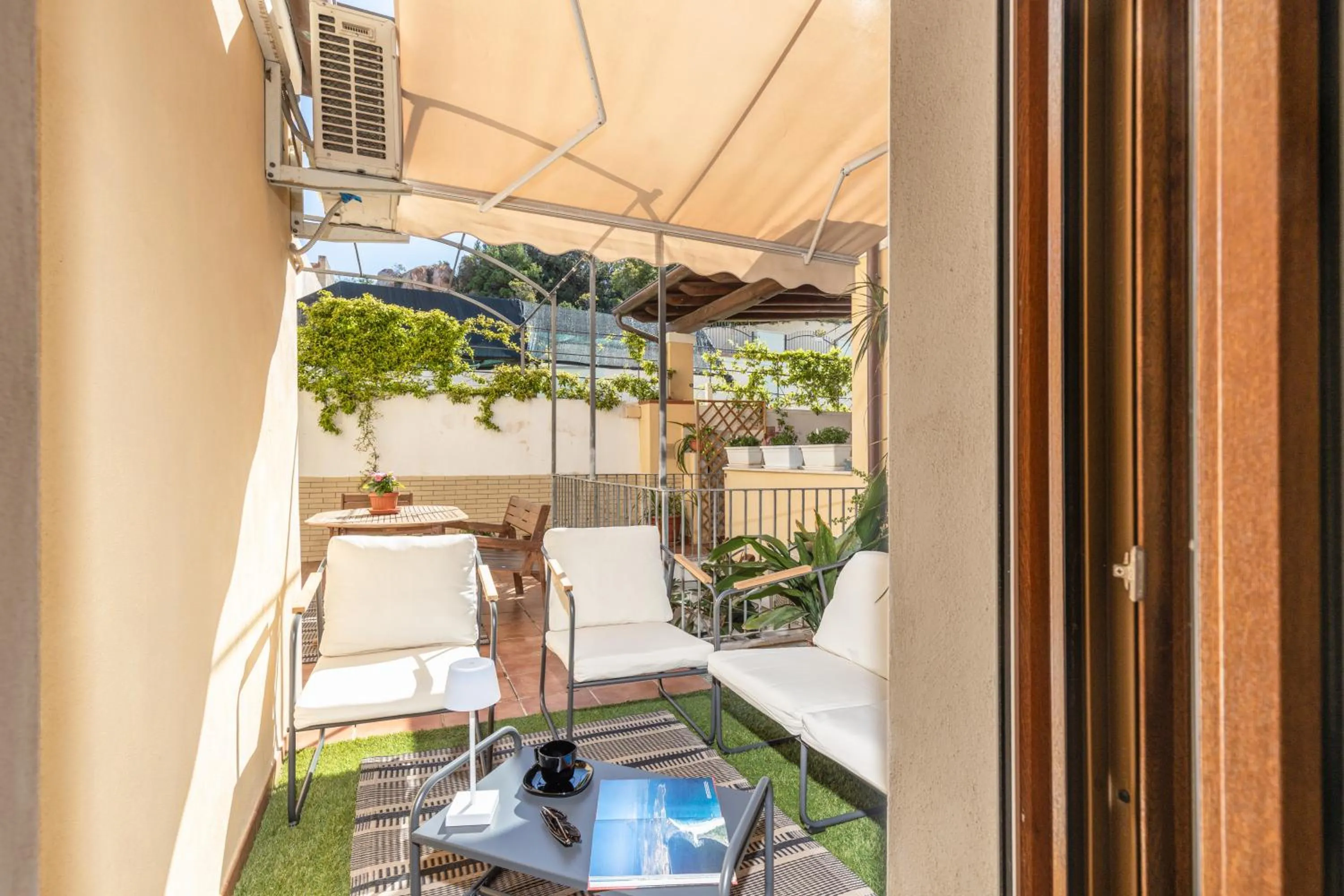 Balcony/Terrace in B&B Calamoresca