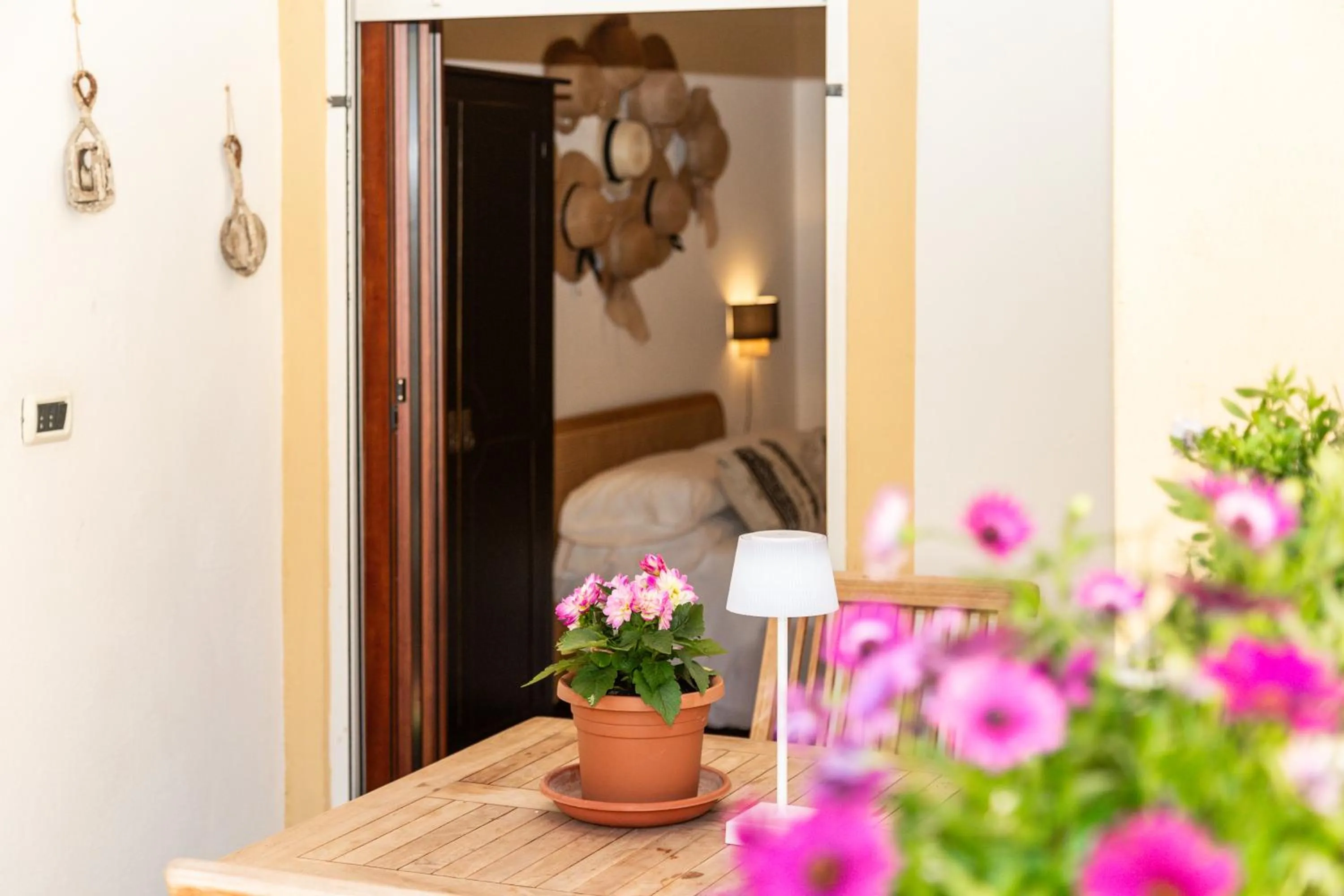 Decorative detail in B&B Calamoresca