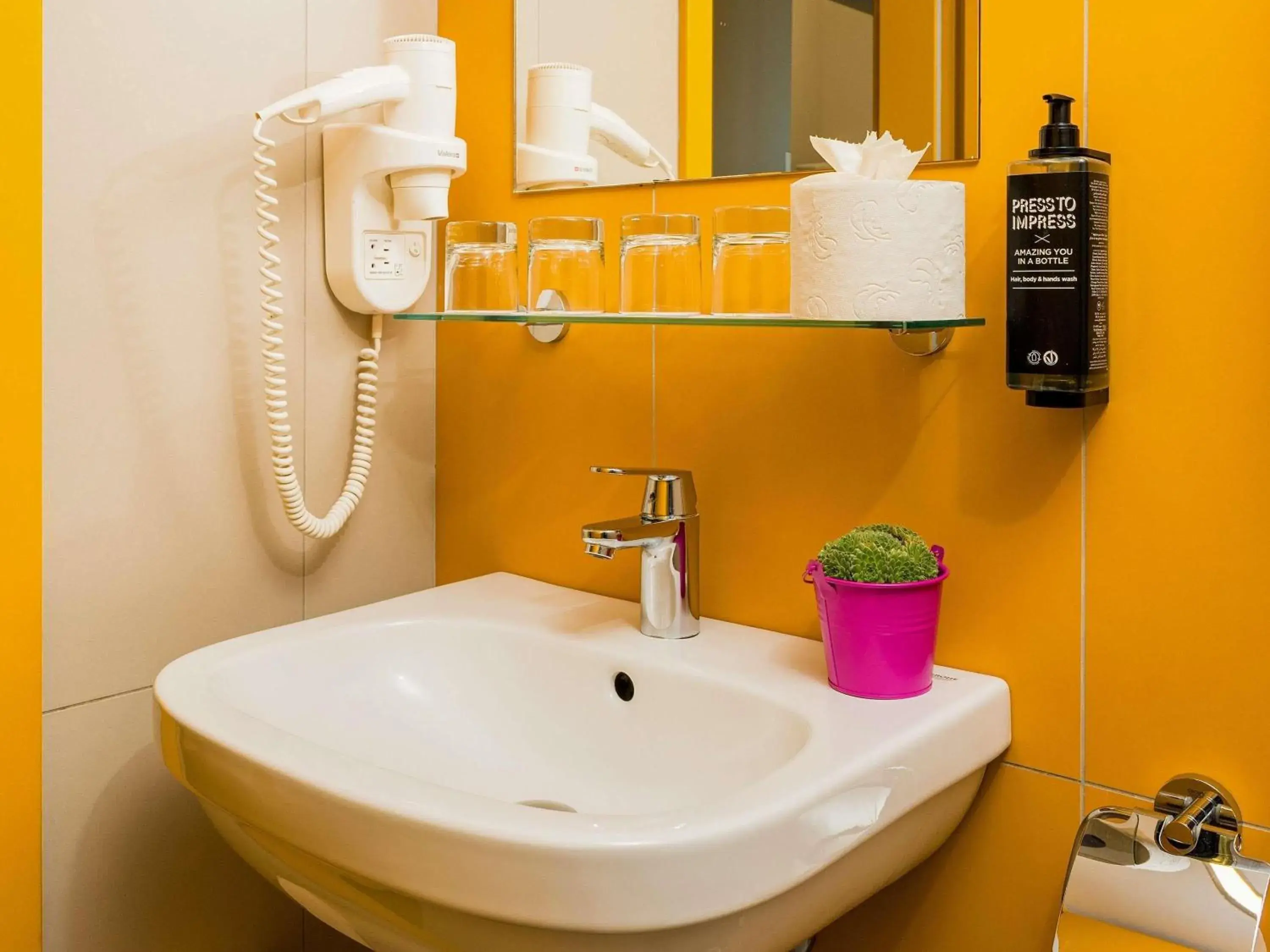 Bedroom in ibis Styles Budapest Citywest Bedroom in ibis Styles Budapest Citywest