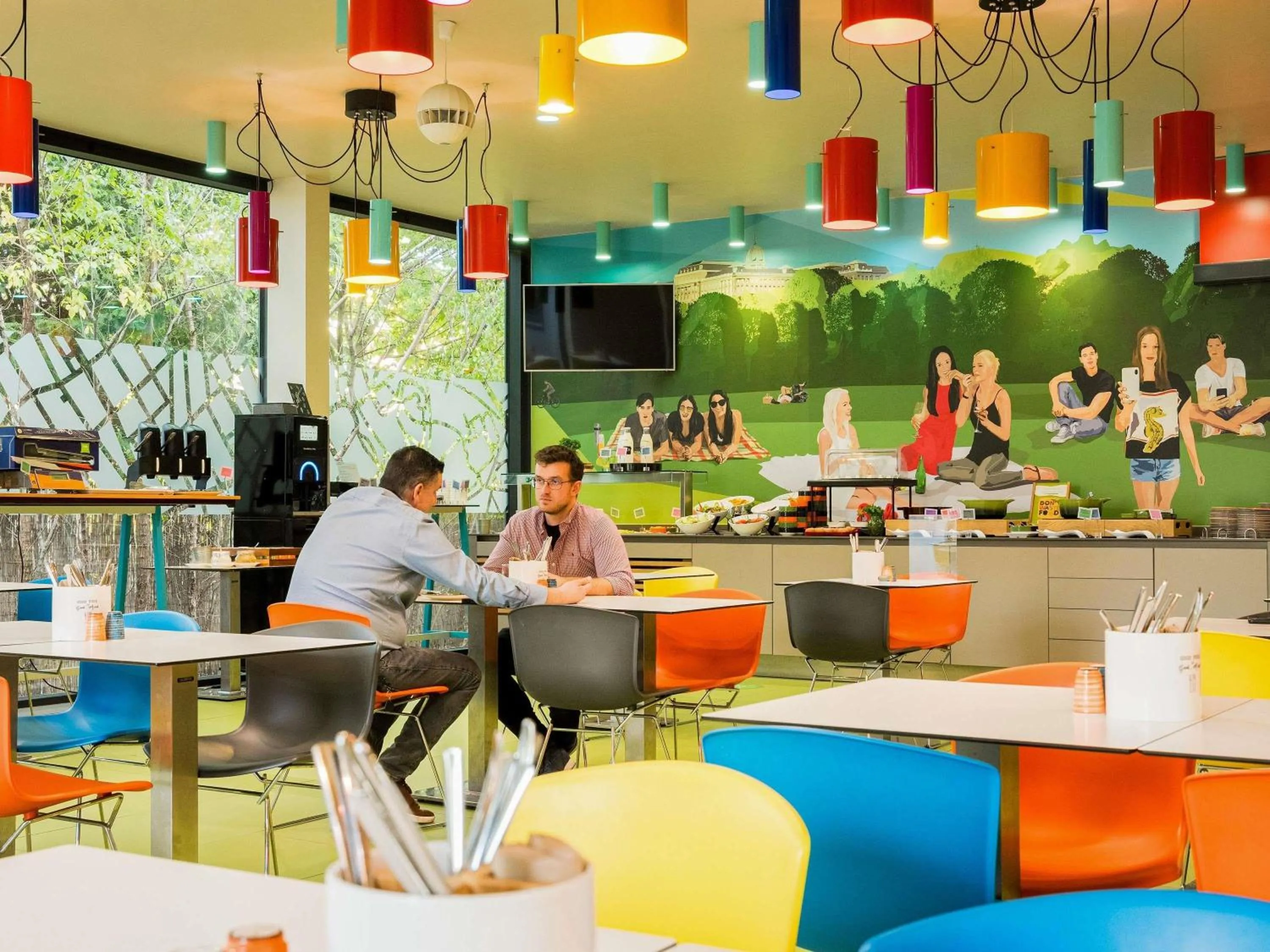 Breakfast in ibis Styles Budapest Citywest