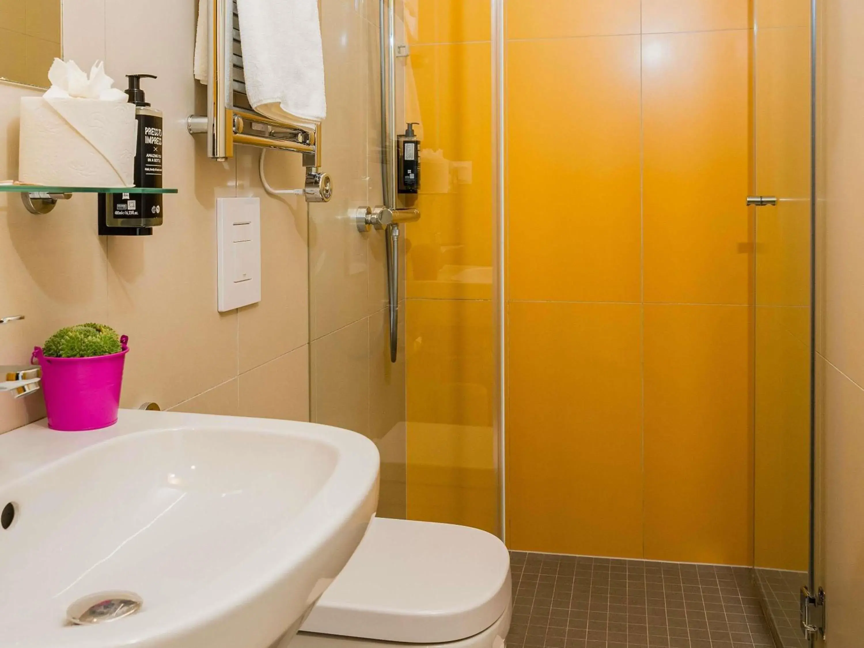 Bedroom in ibis Styles Budapest Citywest Bedroom in ibis Styles Budapest Citywest