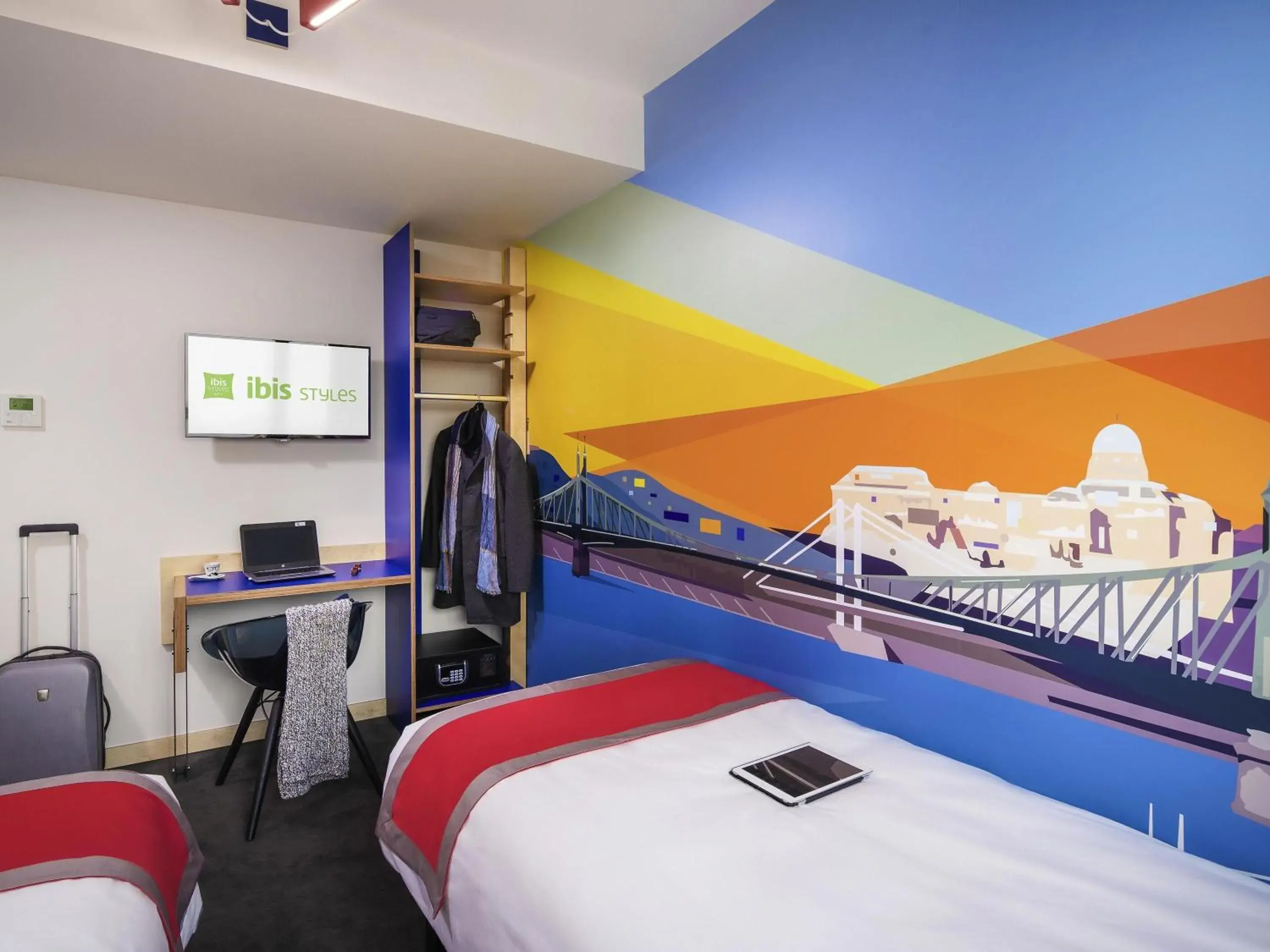 Bedroom, Bed in ibis Styles Budapest Citywest Bedroom, Bed in ibis Styles Budapest Citywest