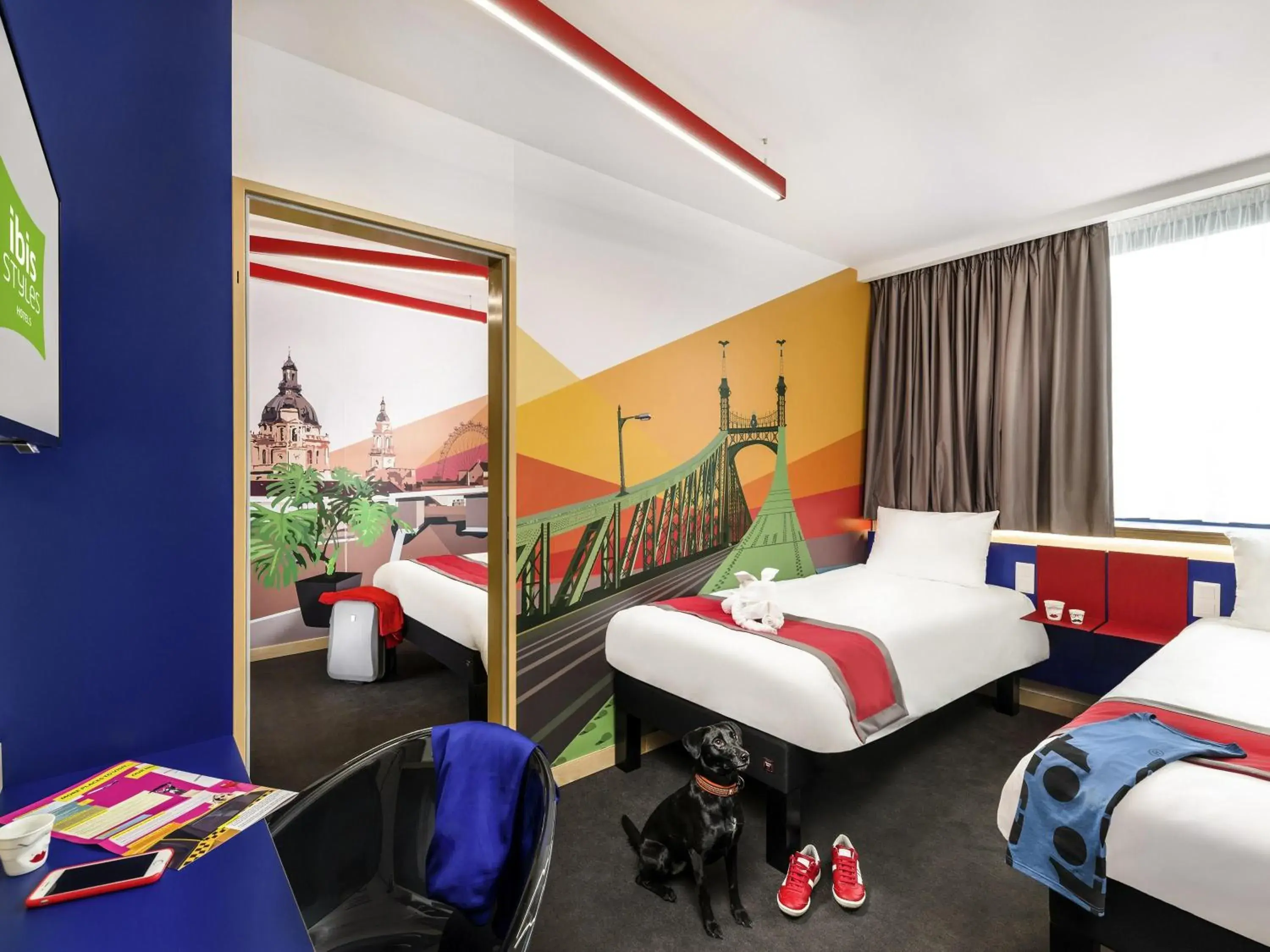 Bedroom, Bed in ibis Styles Budapest Citywest Bedroom, Bed in ibis Styles Budapest Citywest