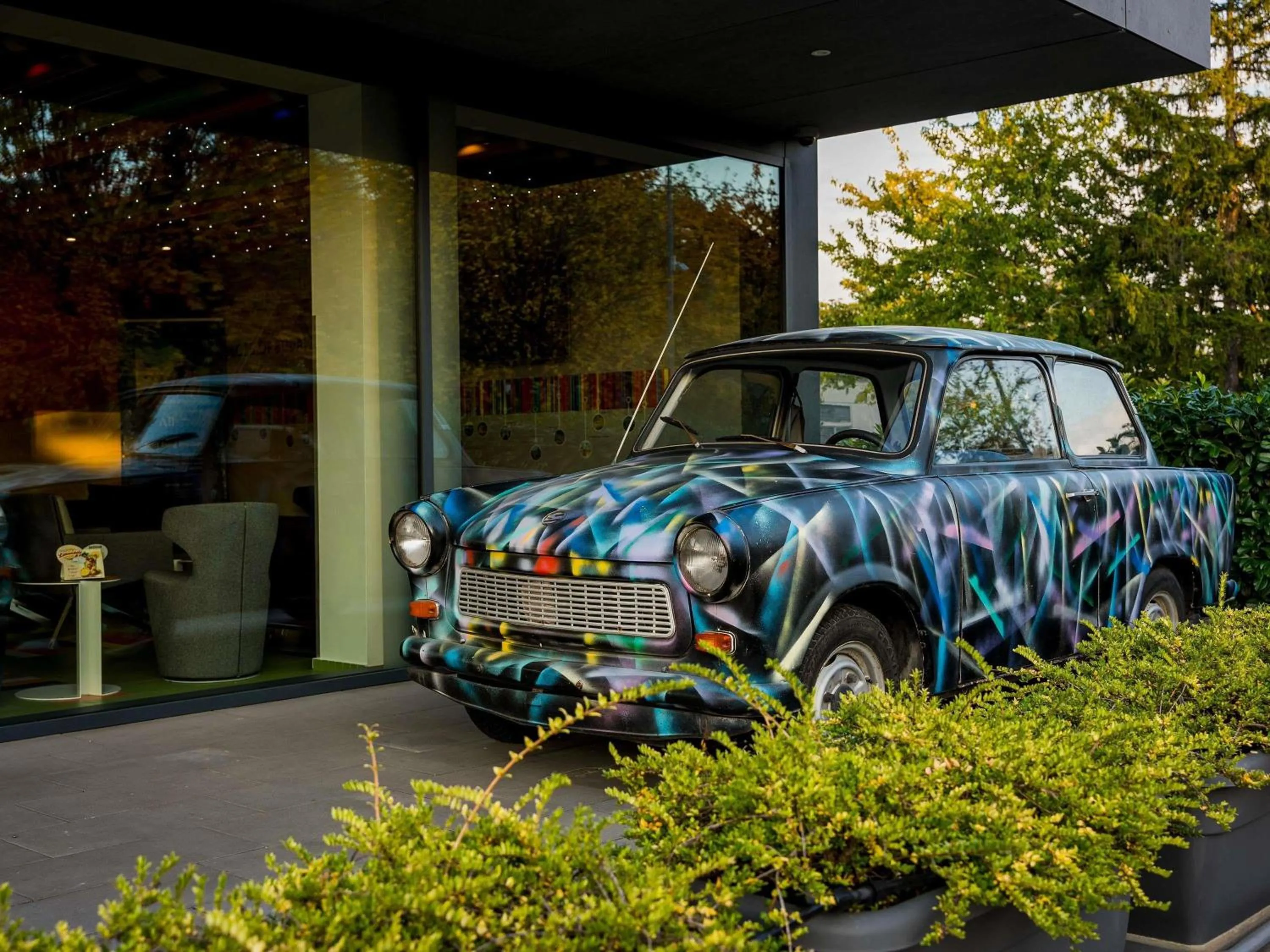 Property building in ibis Styles Budapest Citywest