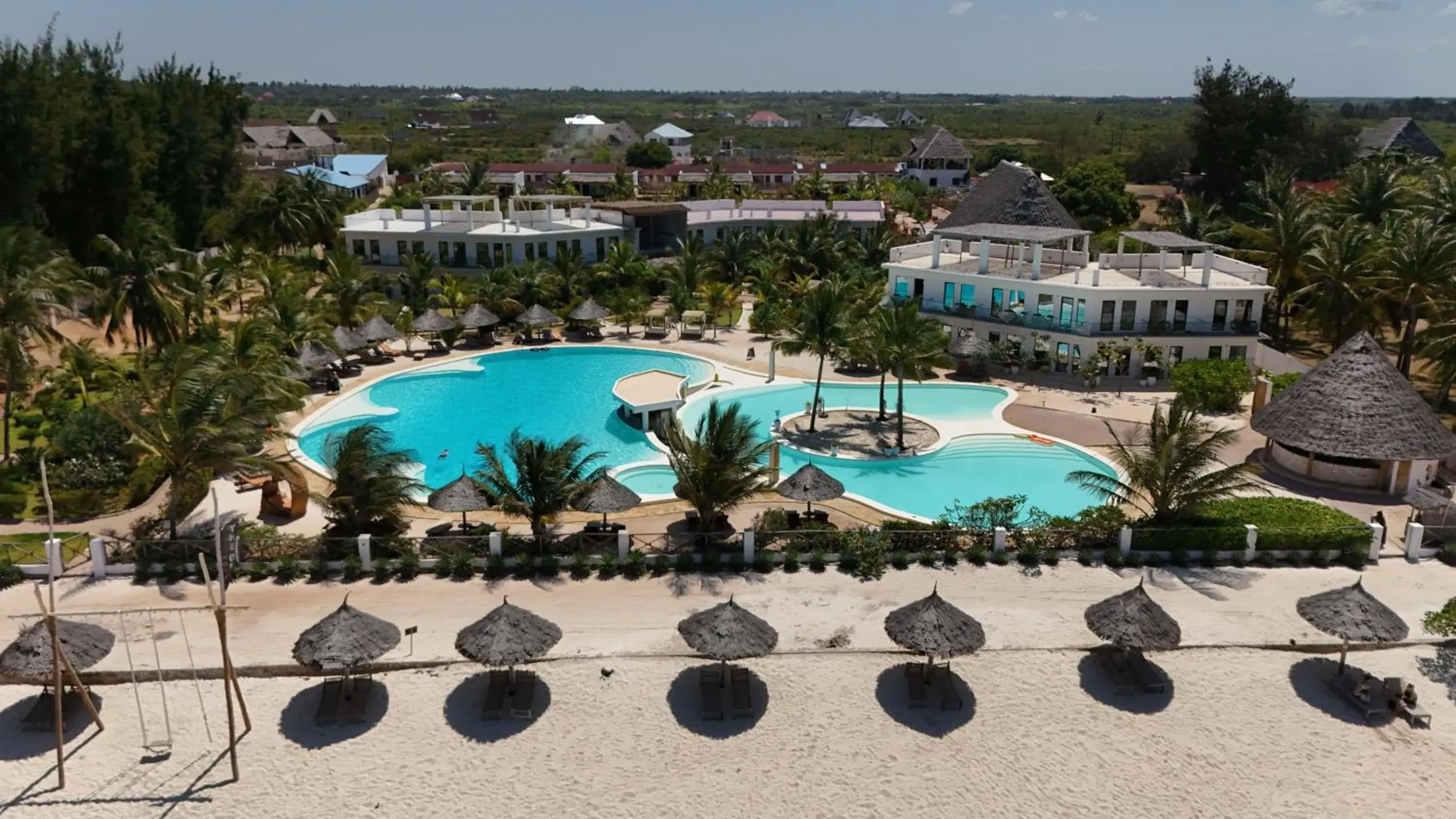 sunbed in The One Resort Zanzibar sunbed in The One Resort Zanzibar