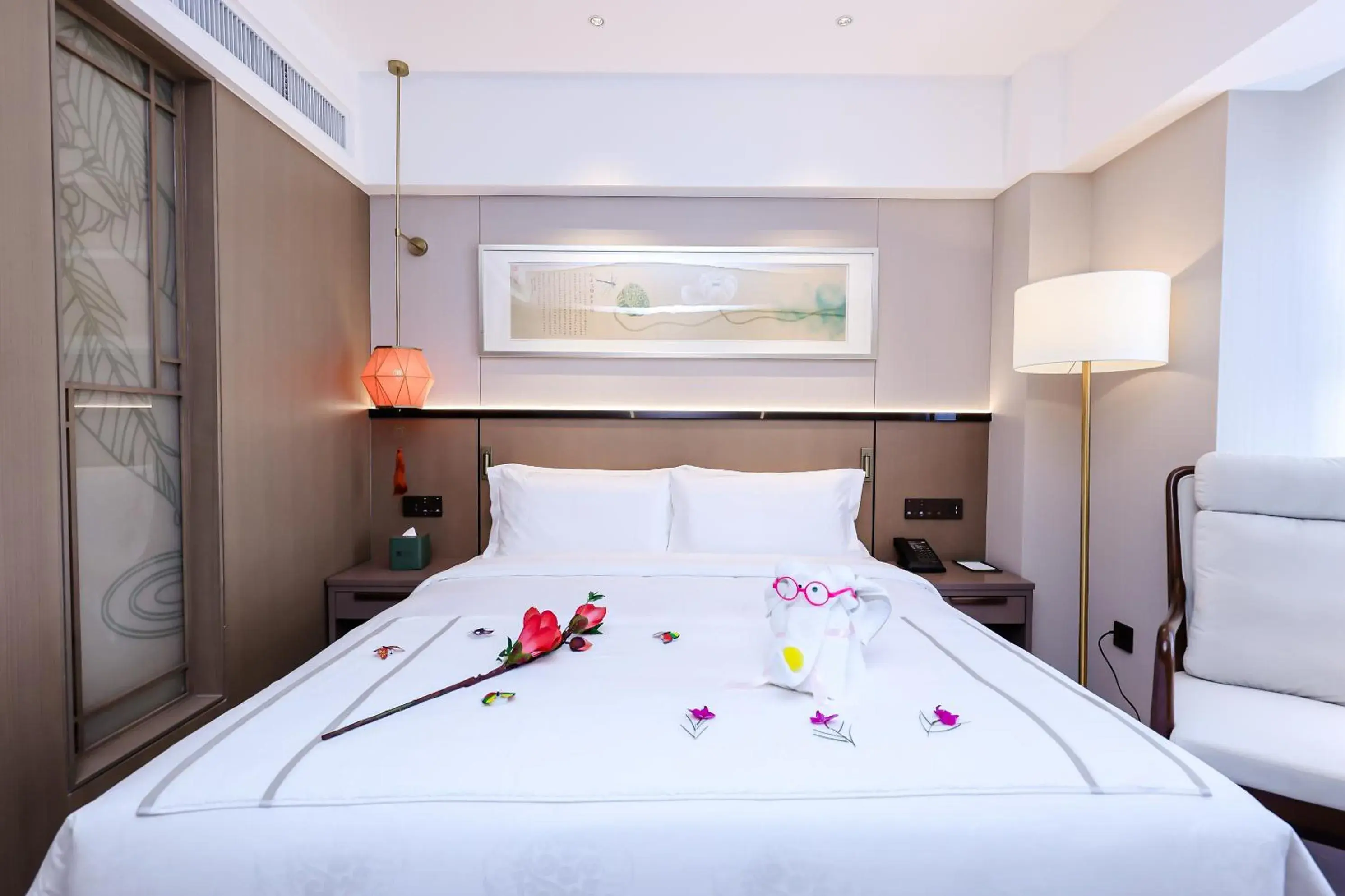 Bed in Beijing Guangdong Hotel Bed in Beijing Guangdong Hotel