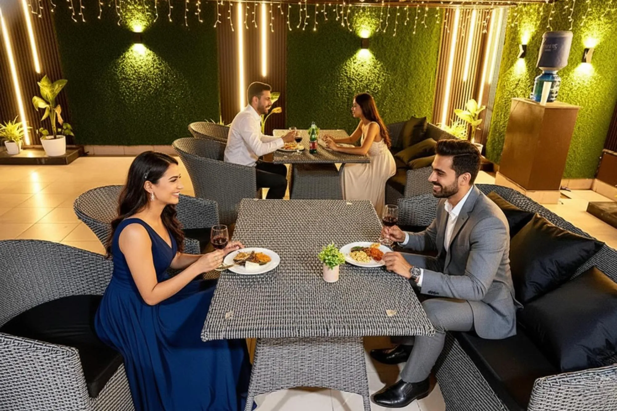 Restaurant/places to eat in FabHotel Kirti Nagar