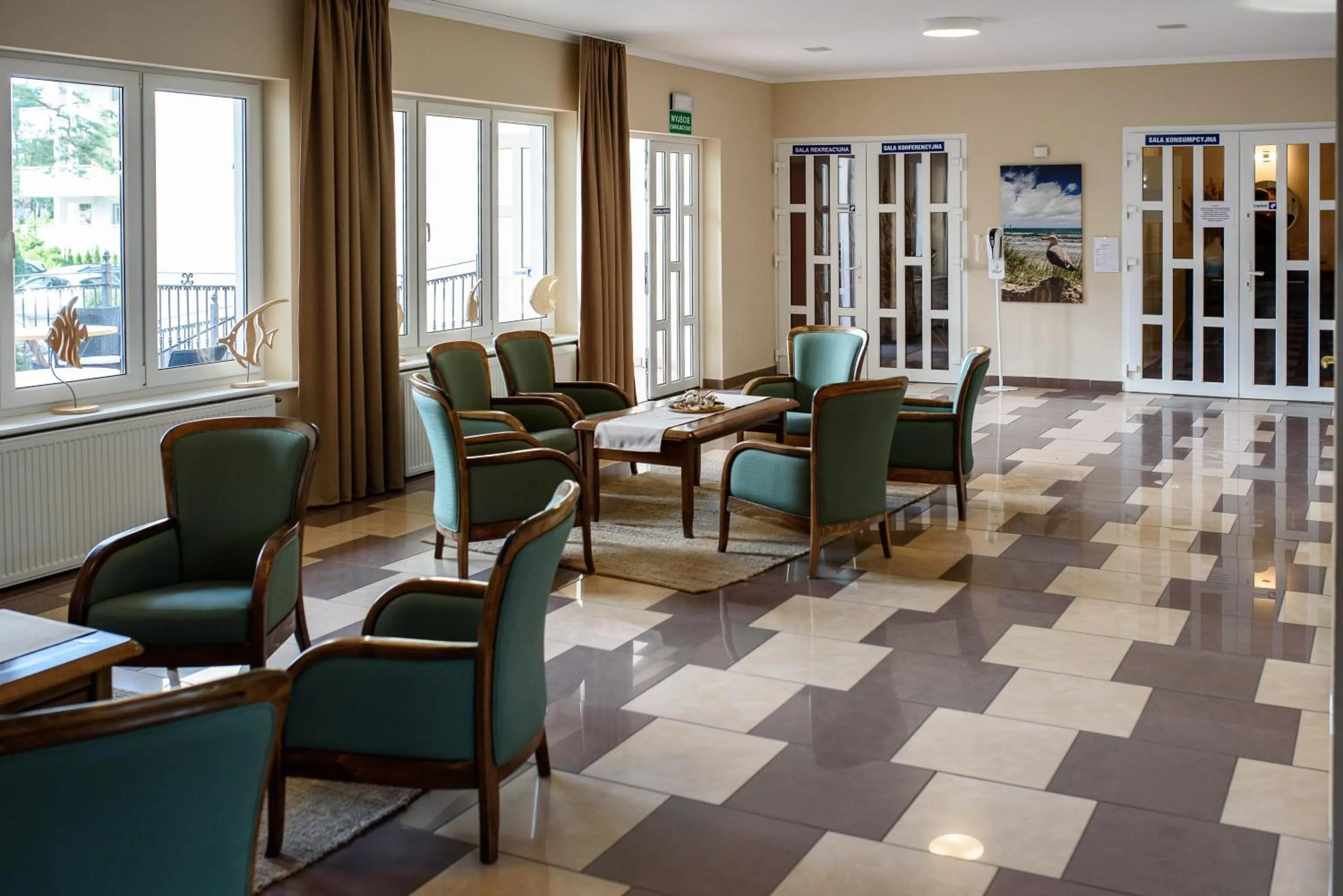 Lobby or reception in Wydma Park