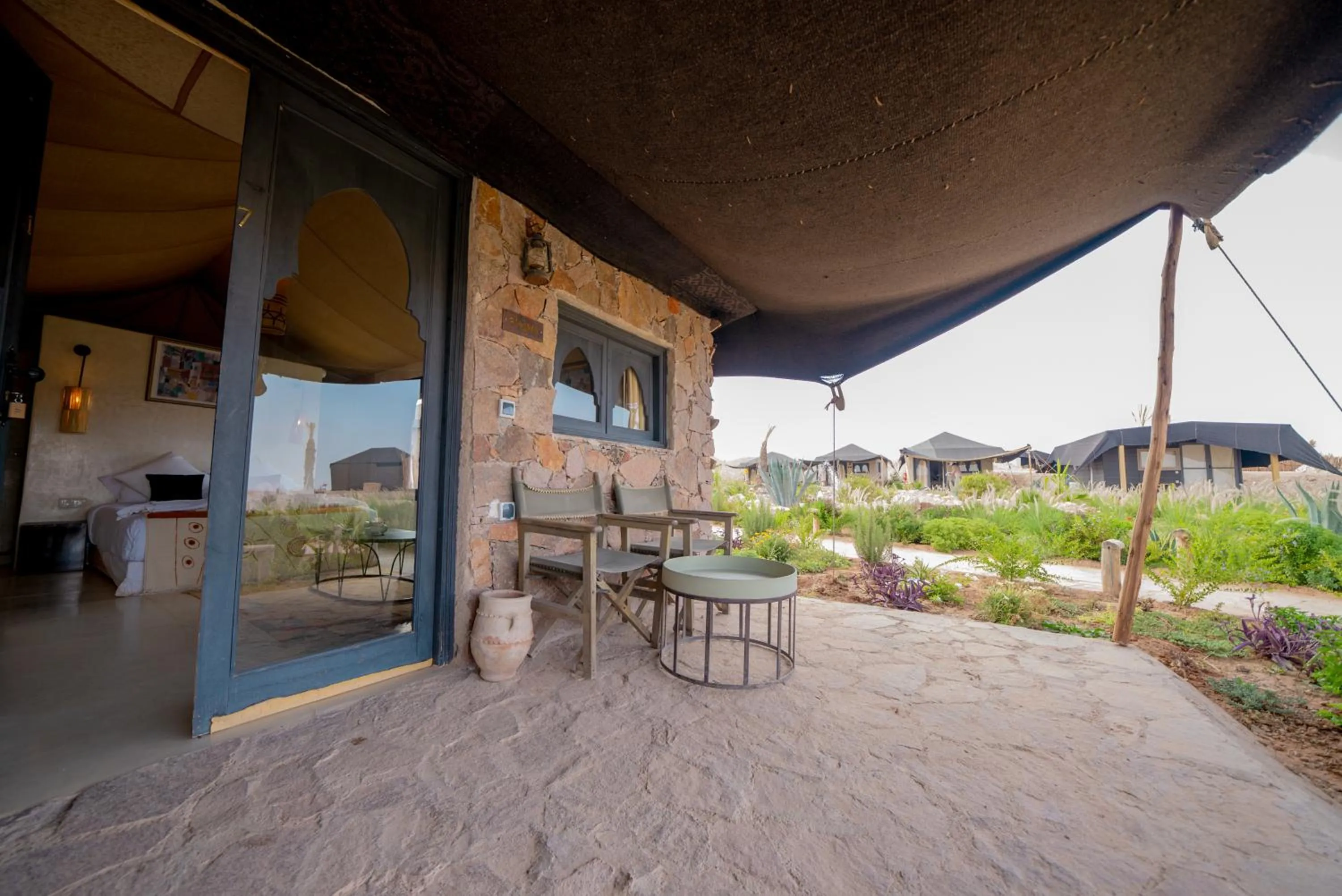 Balcony/Terrace in Le Bédouin agafay