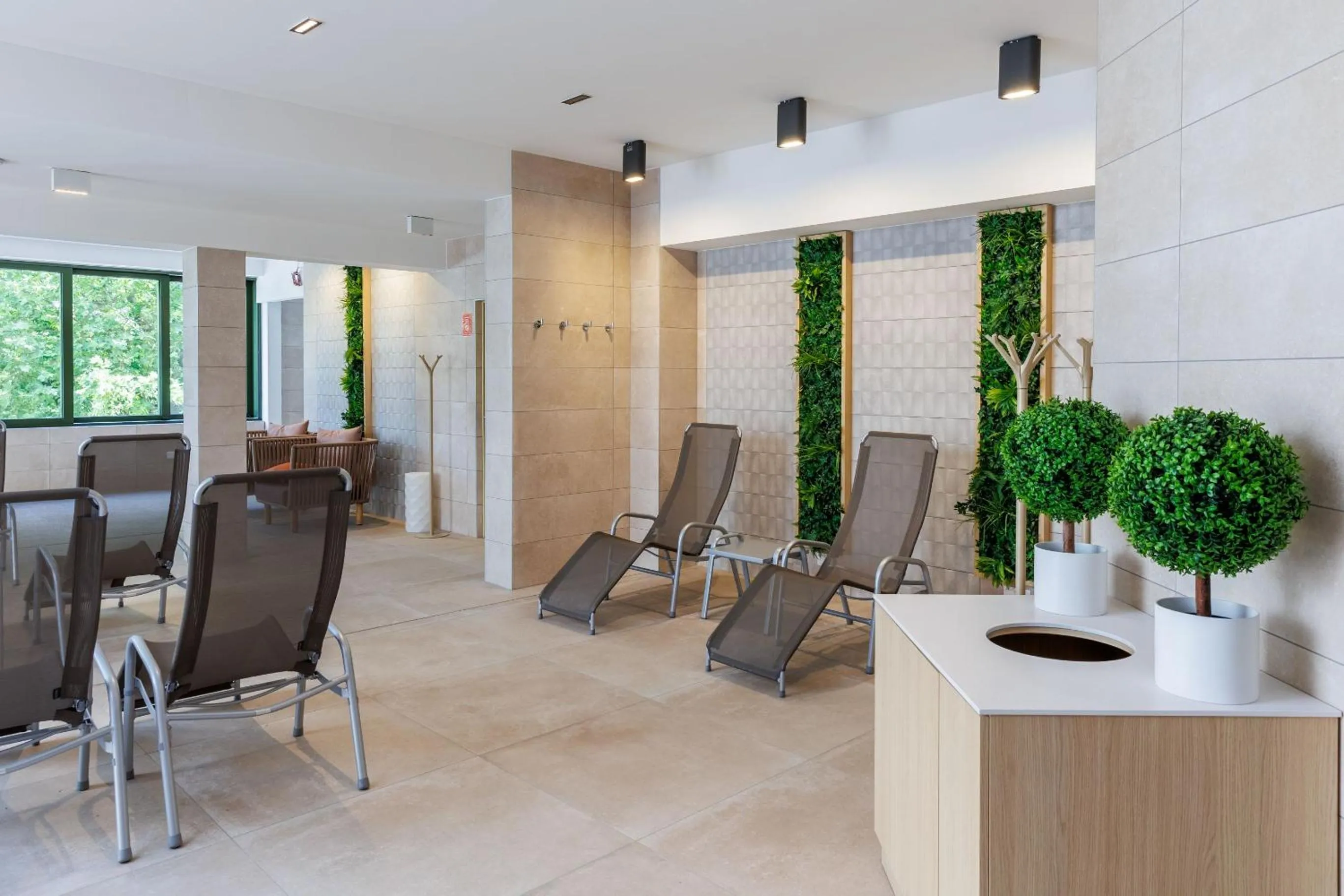 sunbed in Ensana Thermal Aqua