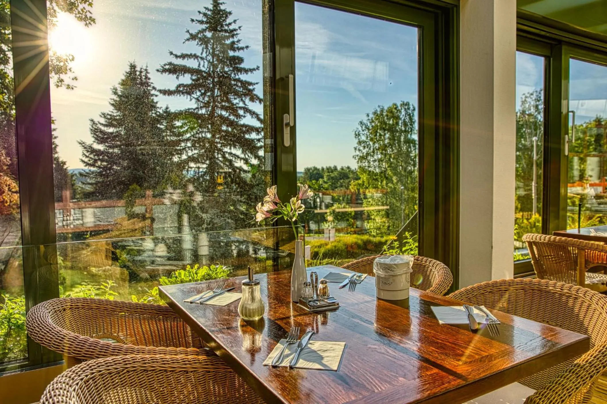 Patio in Ensana Thermal Aqua