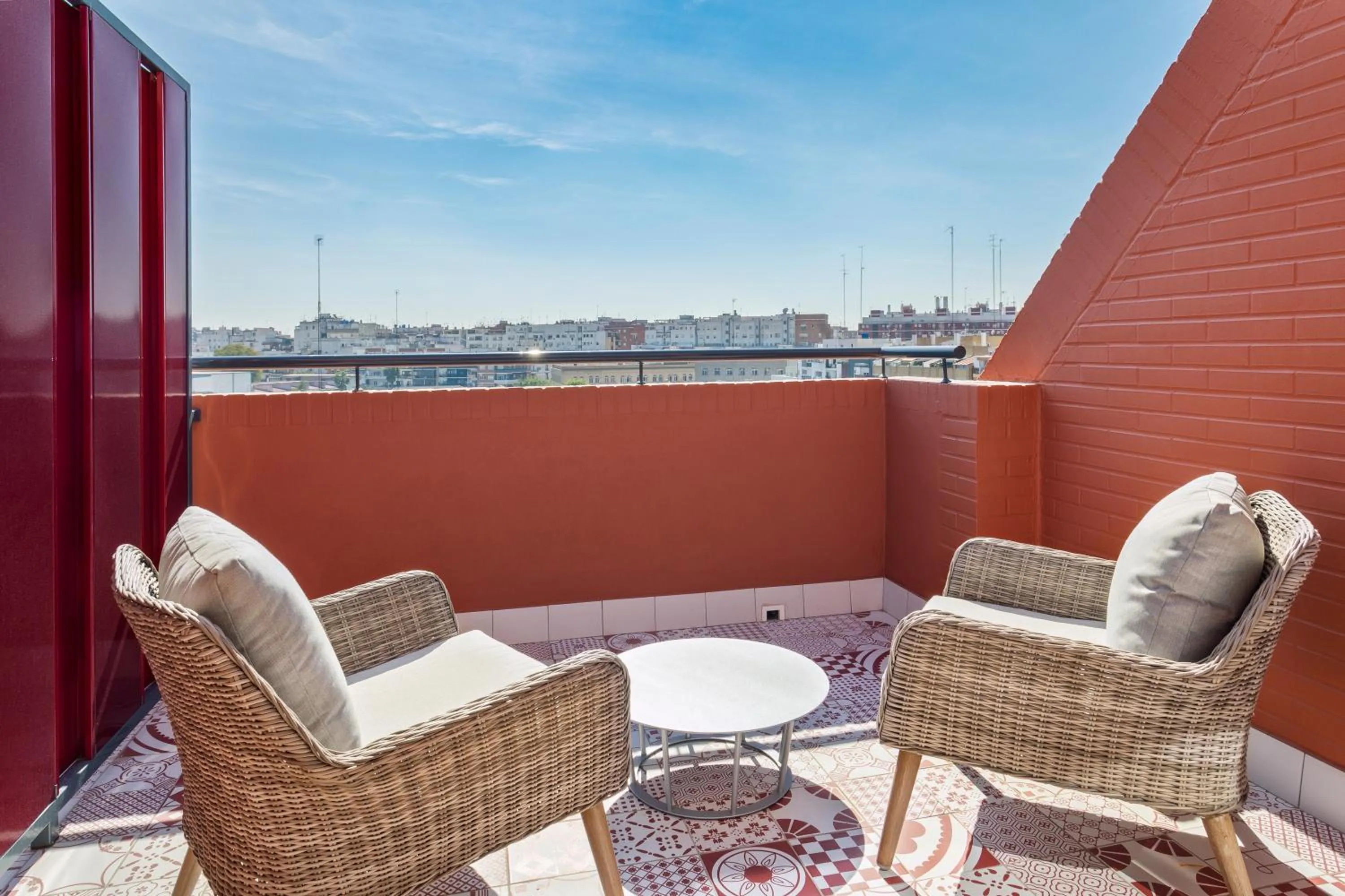 Balcony/Terrace in Eurostars Guadalquivir