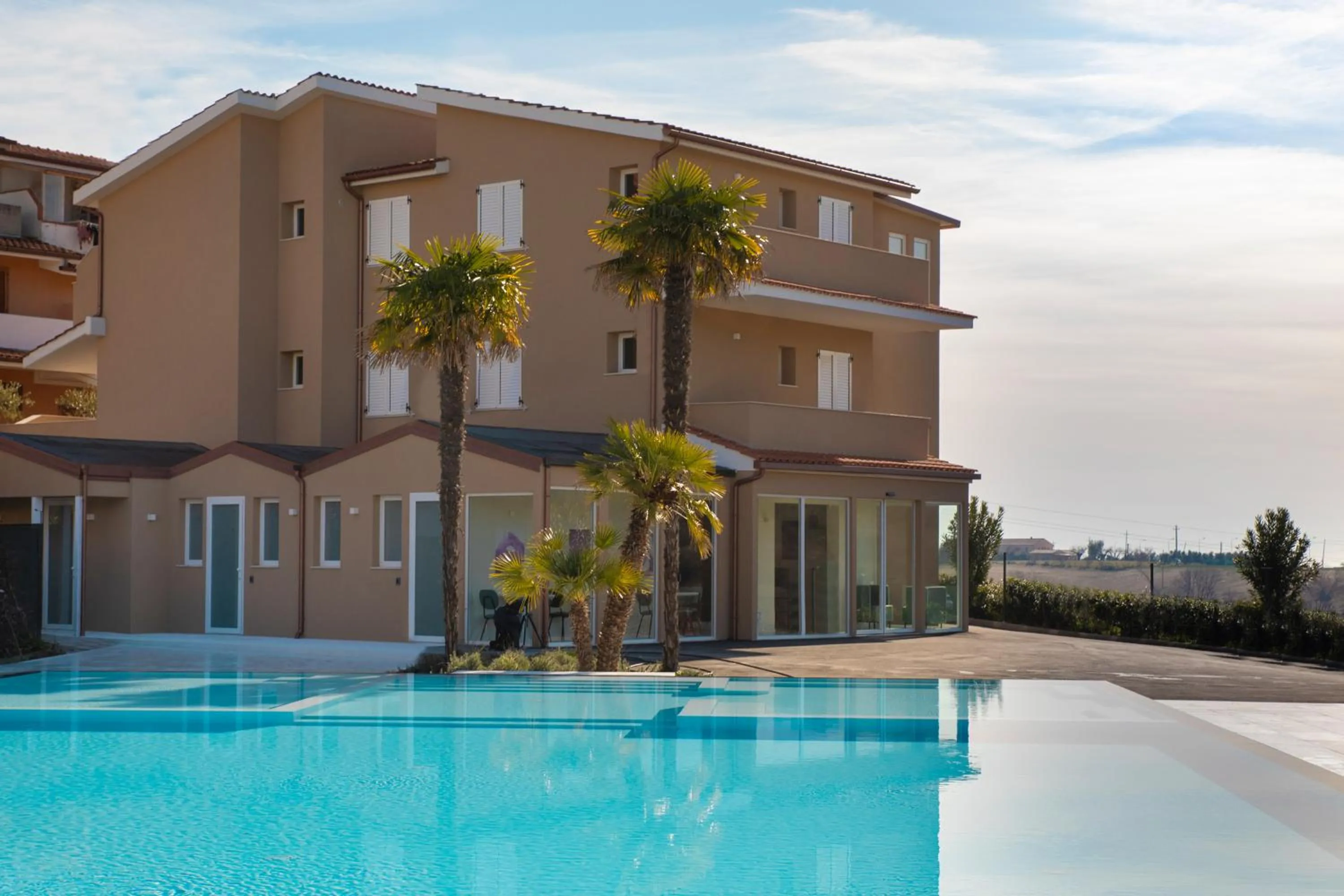 Swimming pool in Pietra Bianca Hotel