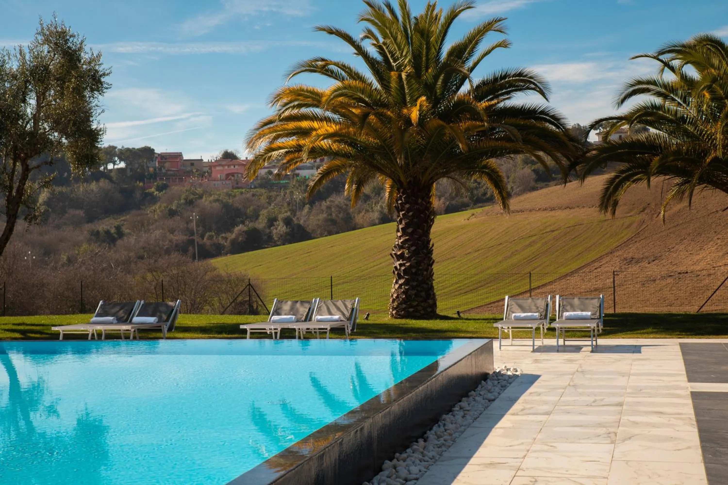Swimming pool in Pietra Bianca Hotel