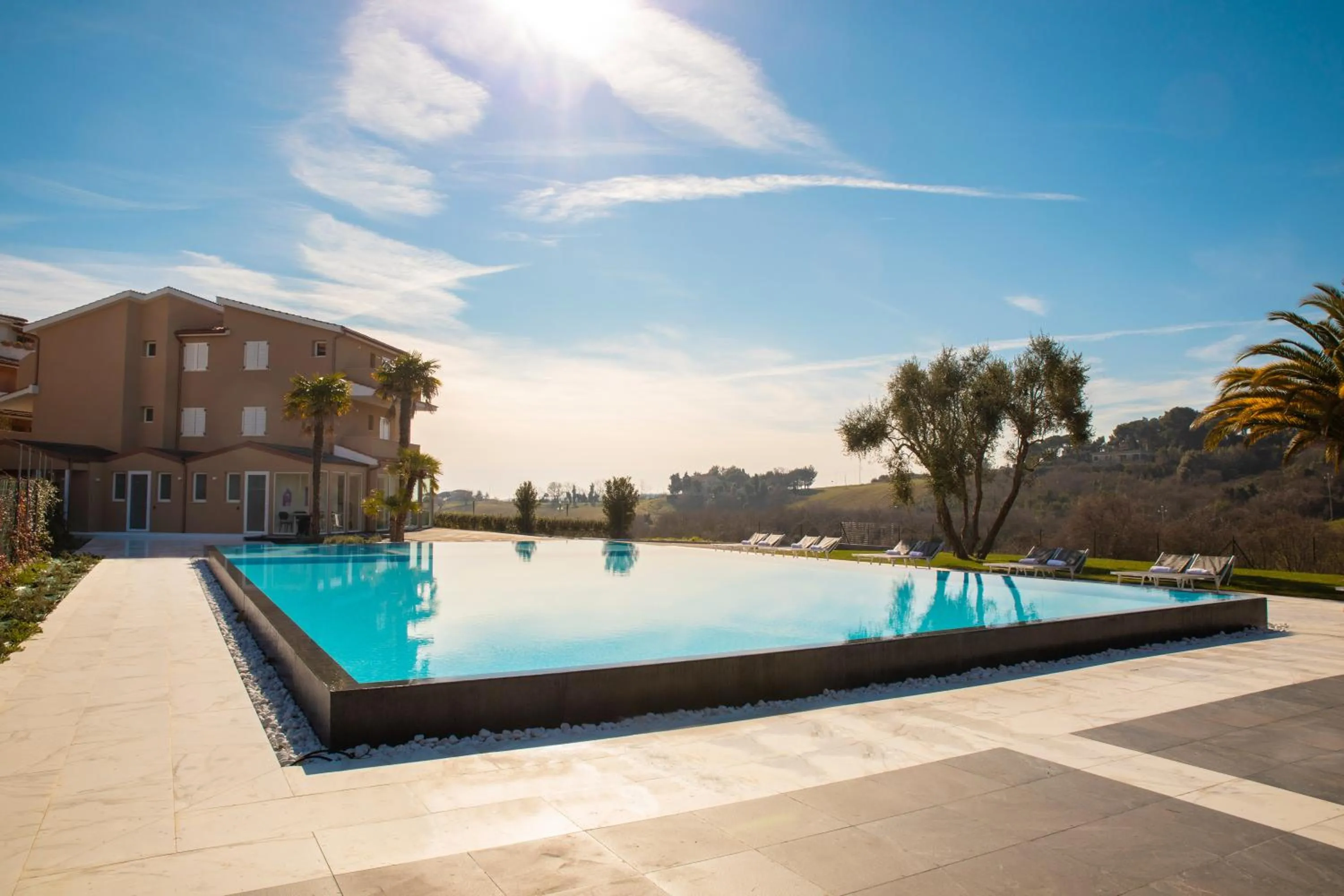Property building in Pietra Bianca Hotel