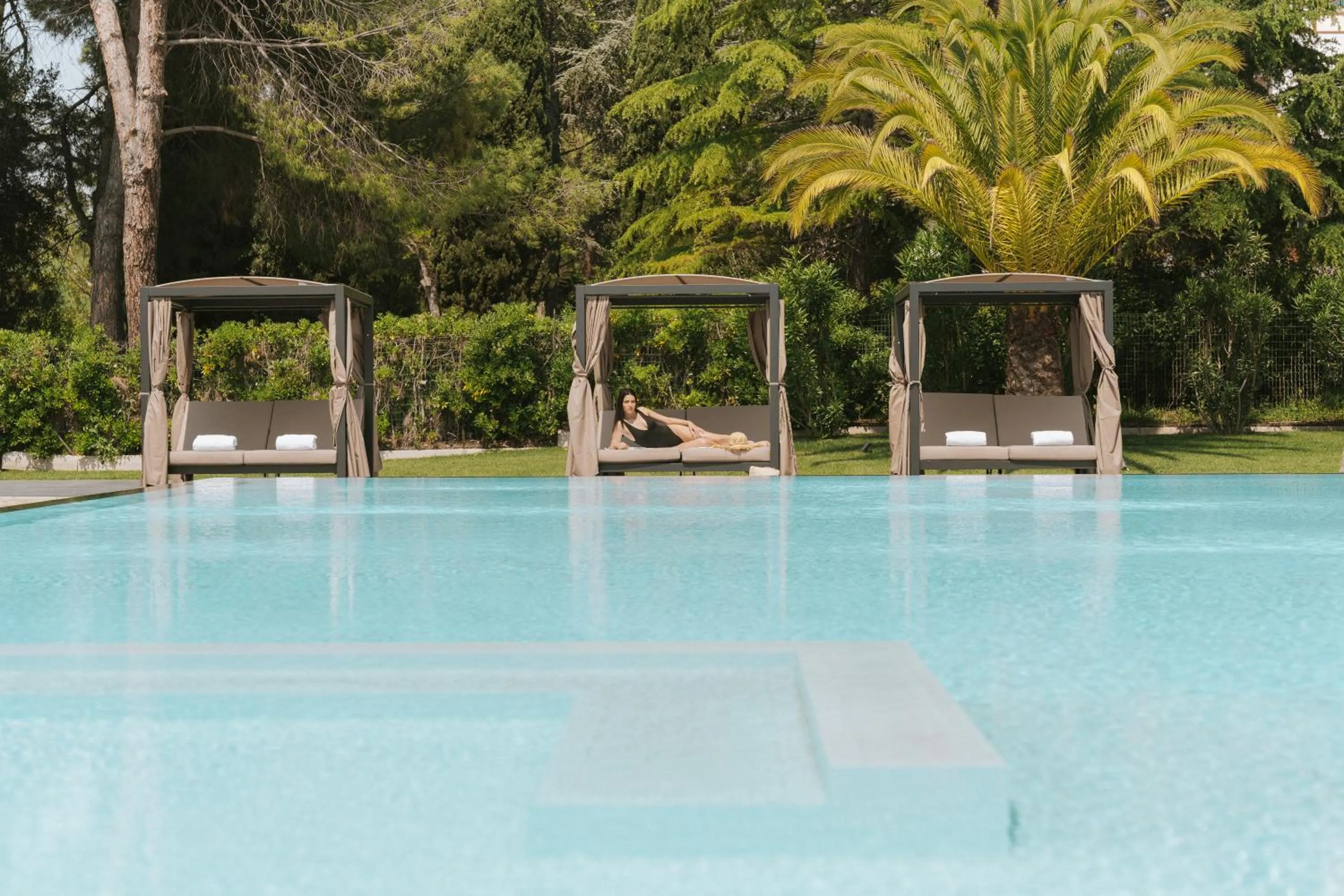 Pool view in Pietra Bianca Hotel