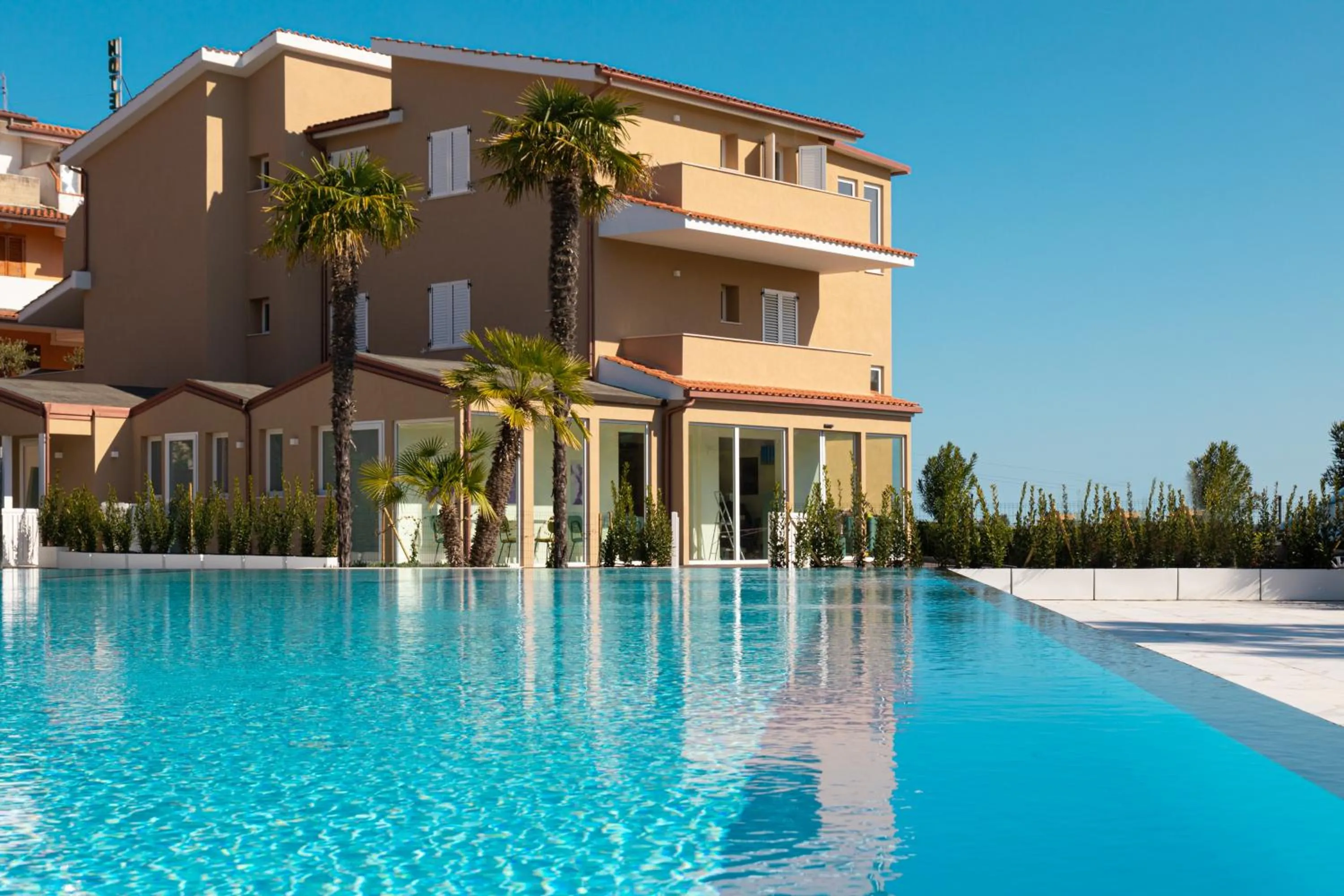 Property building in Pietra Bianca Hotel