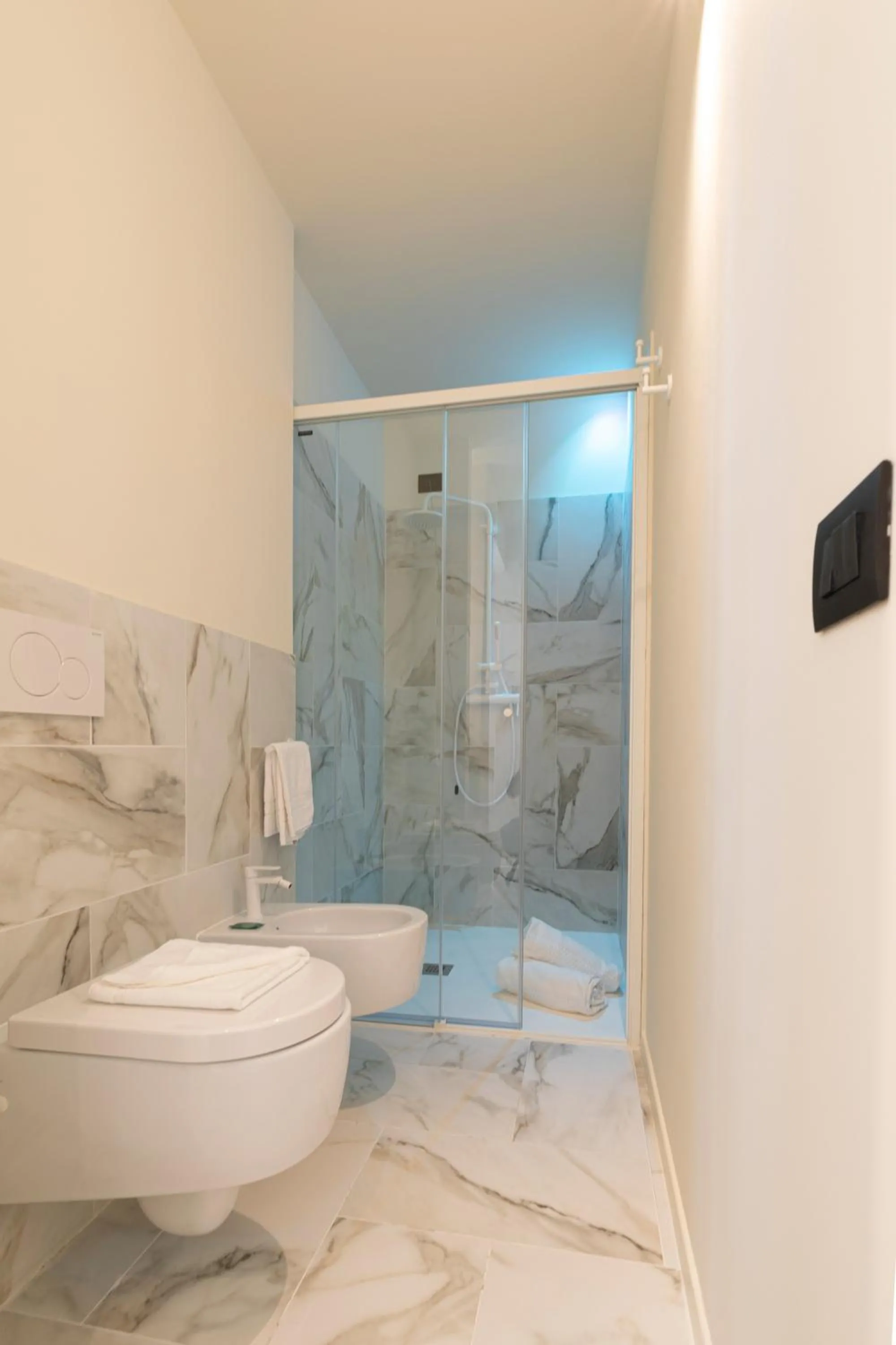 Bathroom in Pietra Bianca Hotel