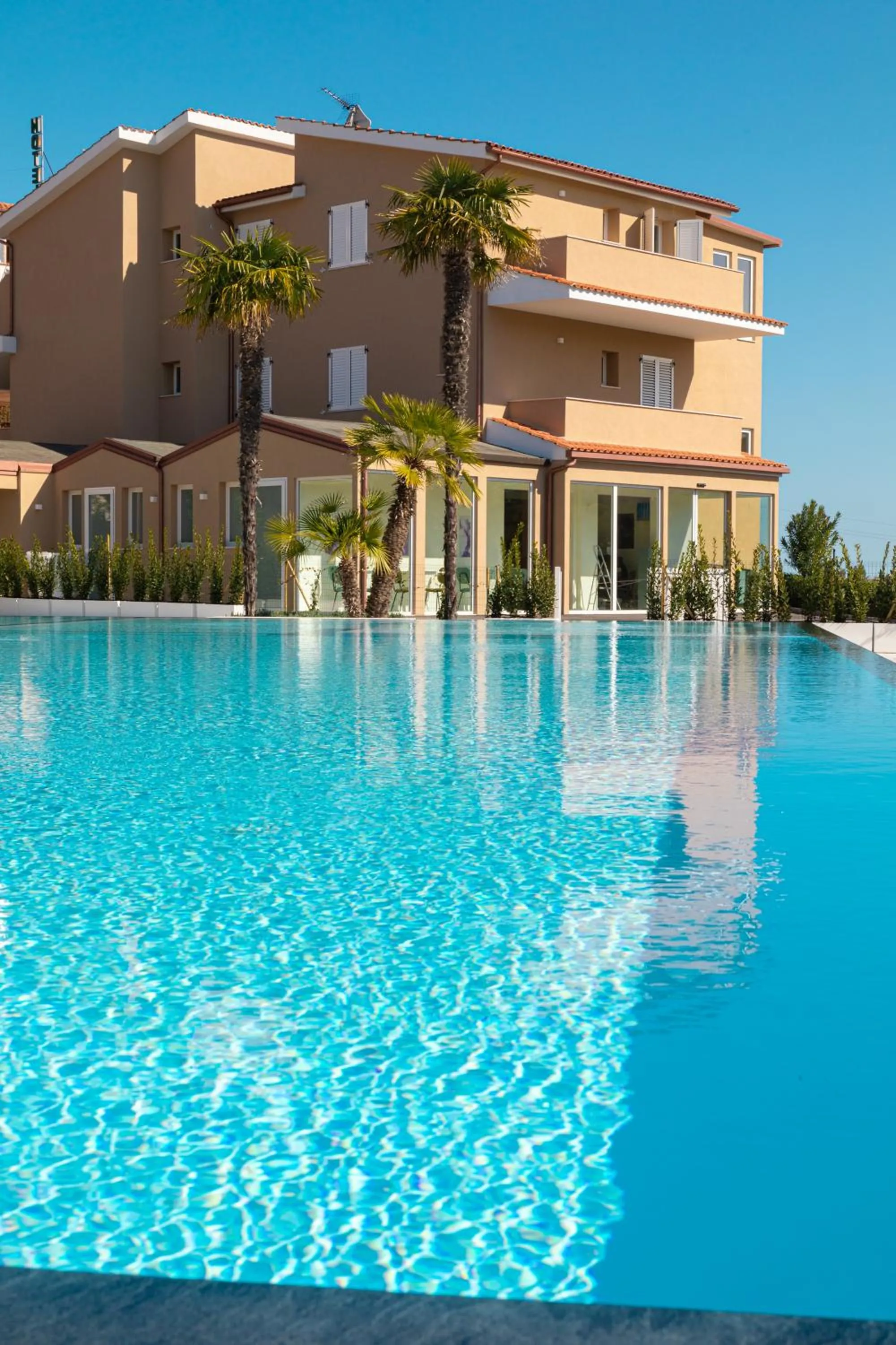 Property building in Pietra Bianca Hotel
