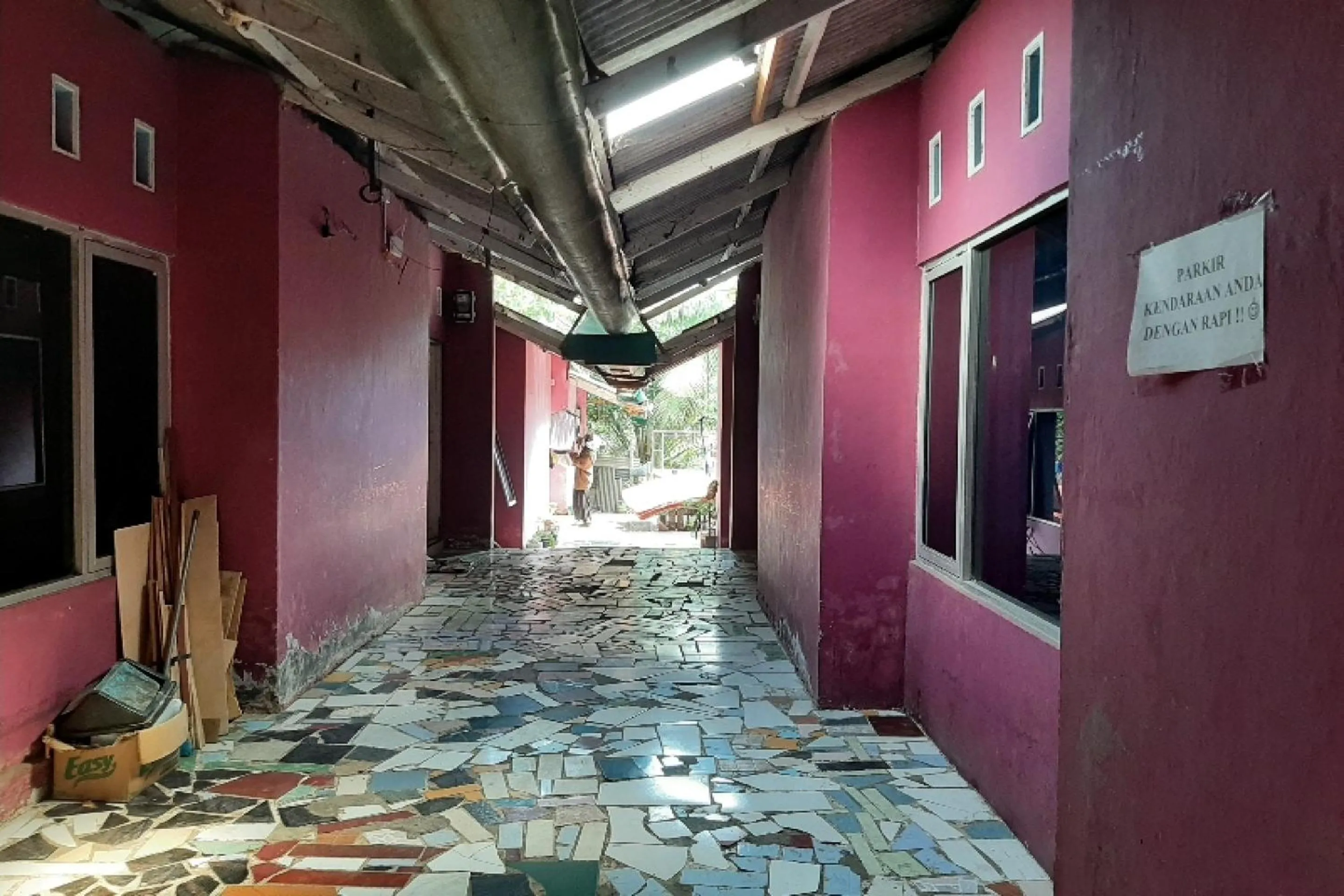 Lobby or reception in OYO 90555 Vina Pavilion