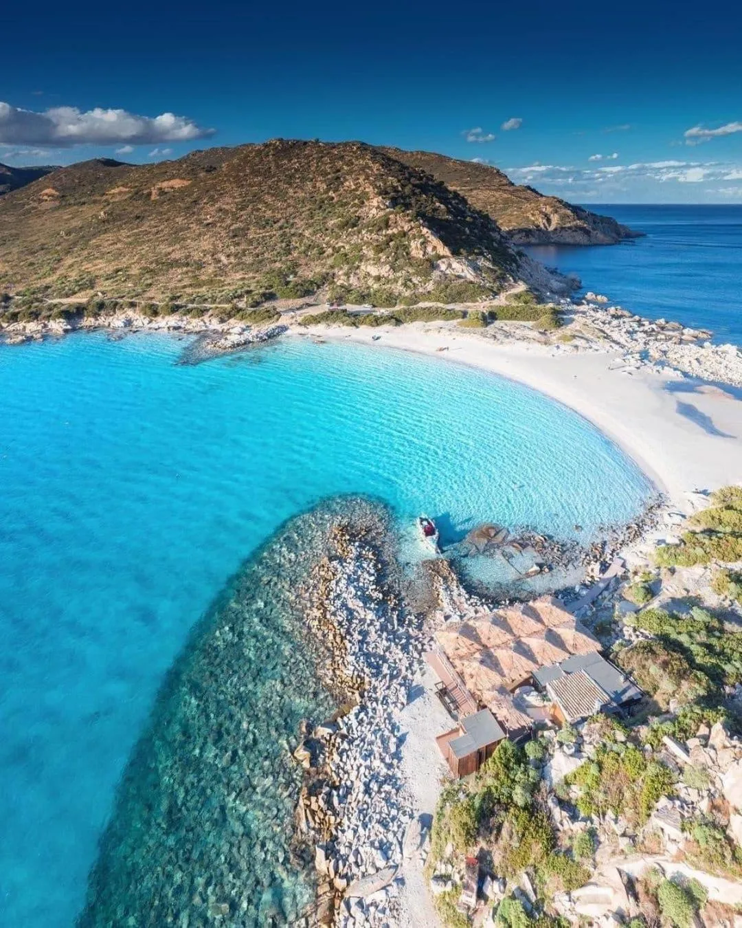 Beach in B&B Bentu de Mari