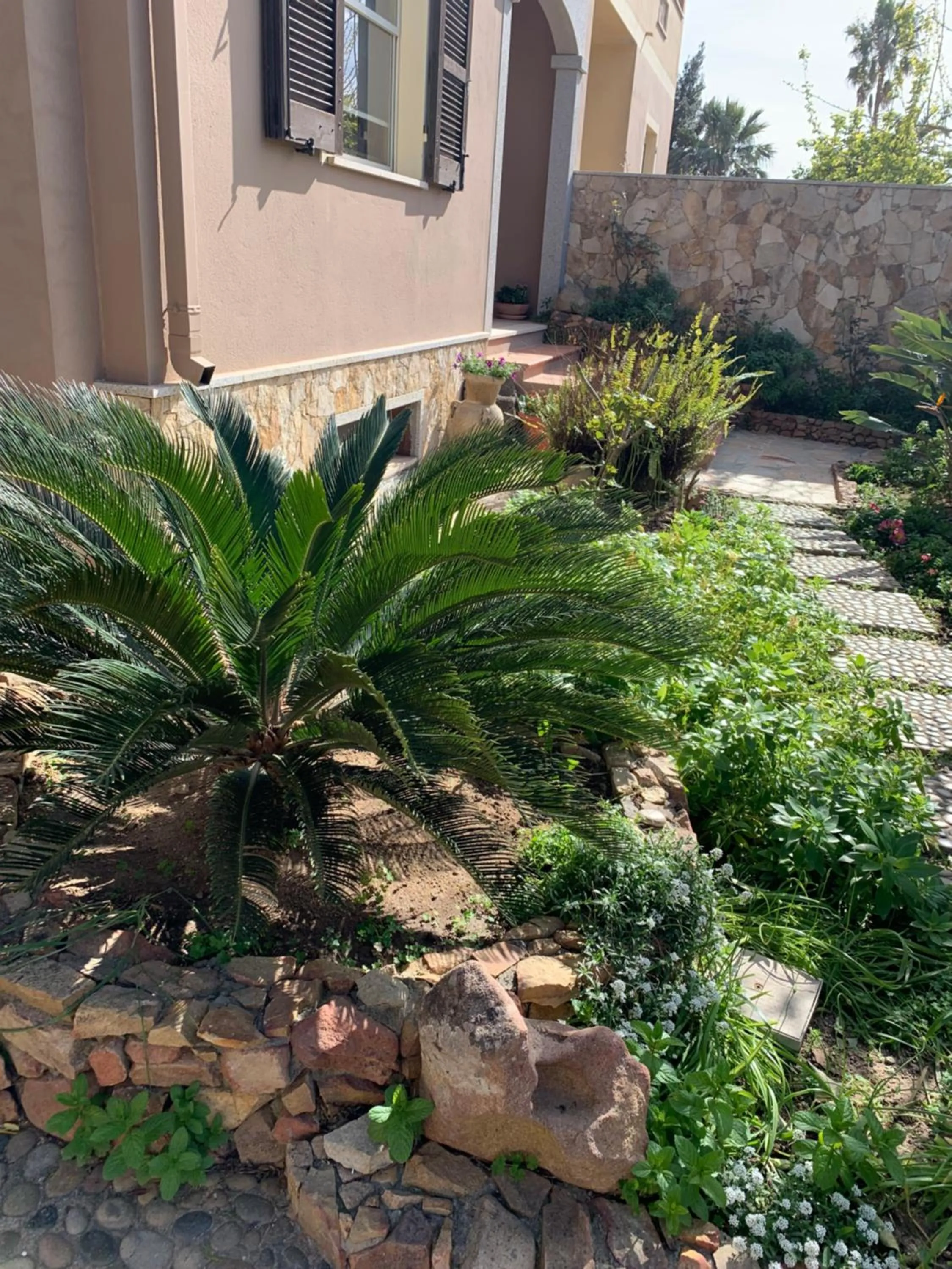 Garden in B&B Bentu de Mari