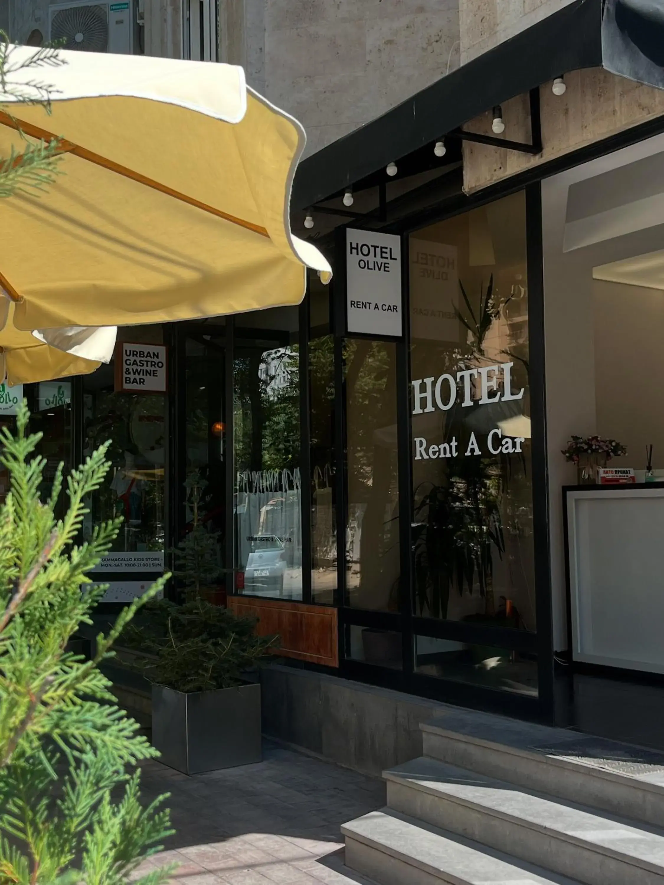 Property building in Olive hotel Property building in Olive hotel