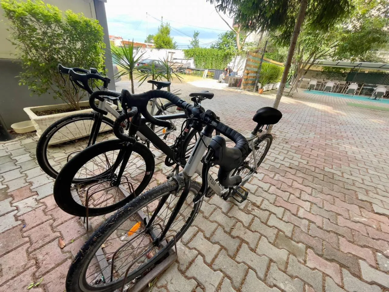 Cycling in Hotel Globo