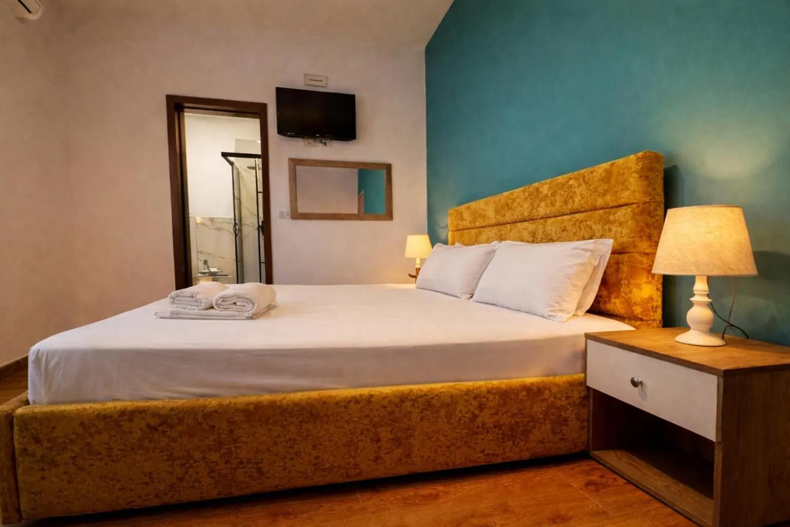 Bed in Hotel Globo