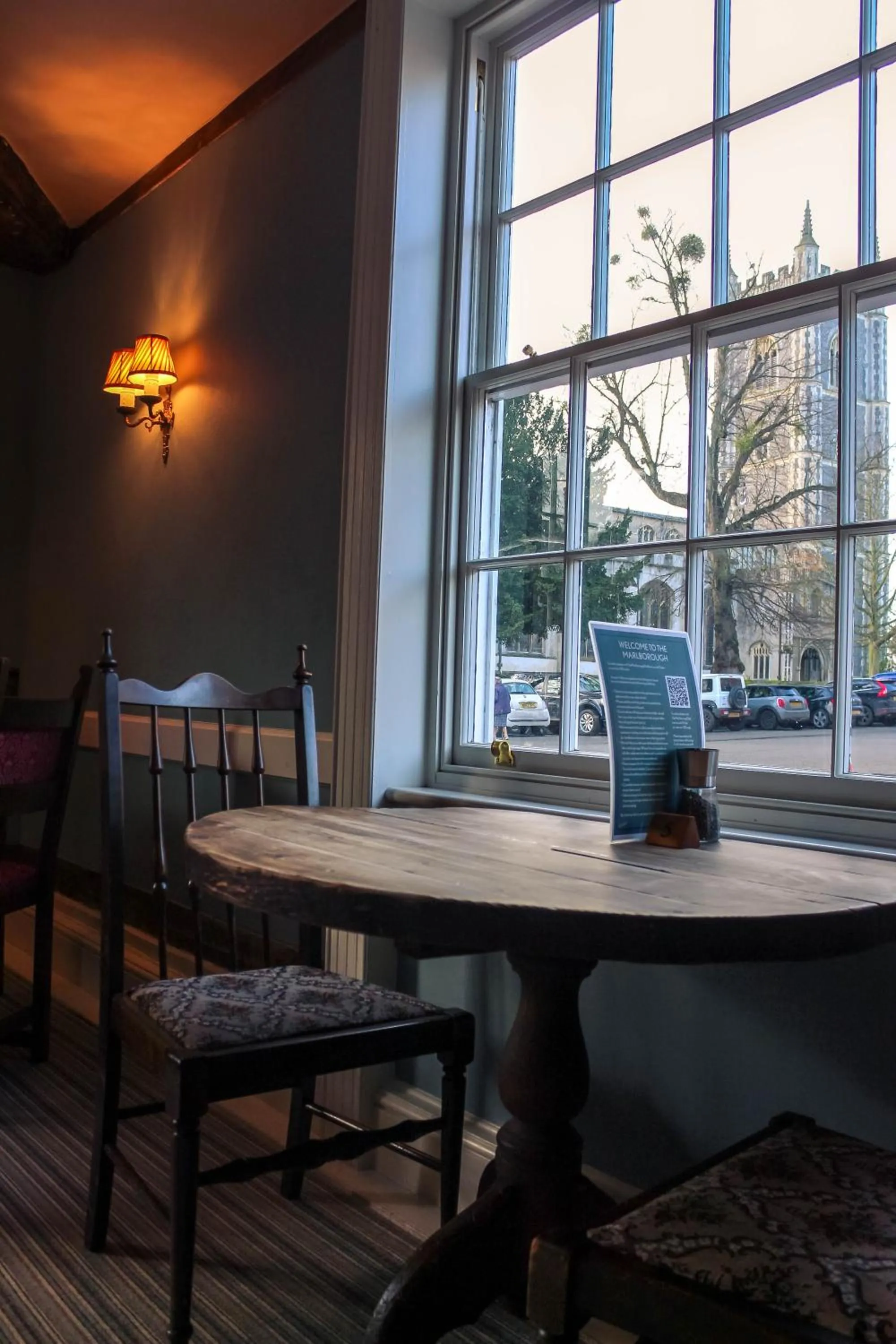 Dining area in The Marlborough Dedham