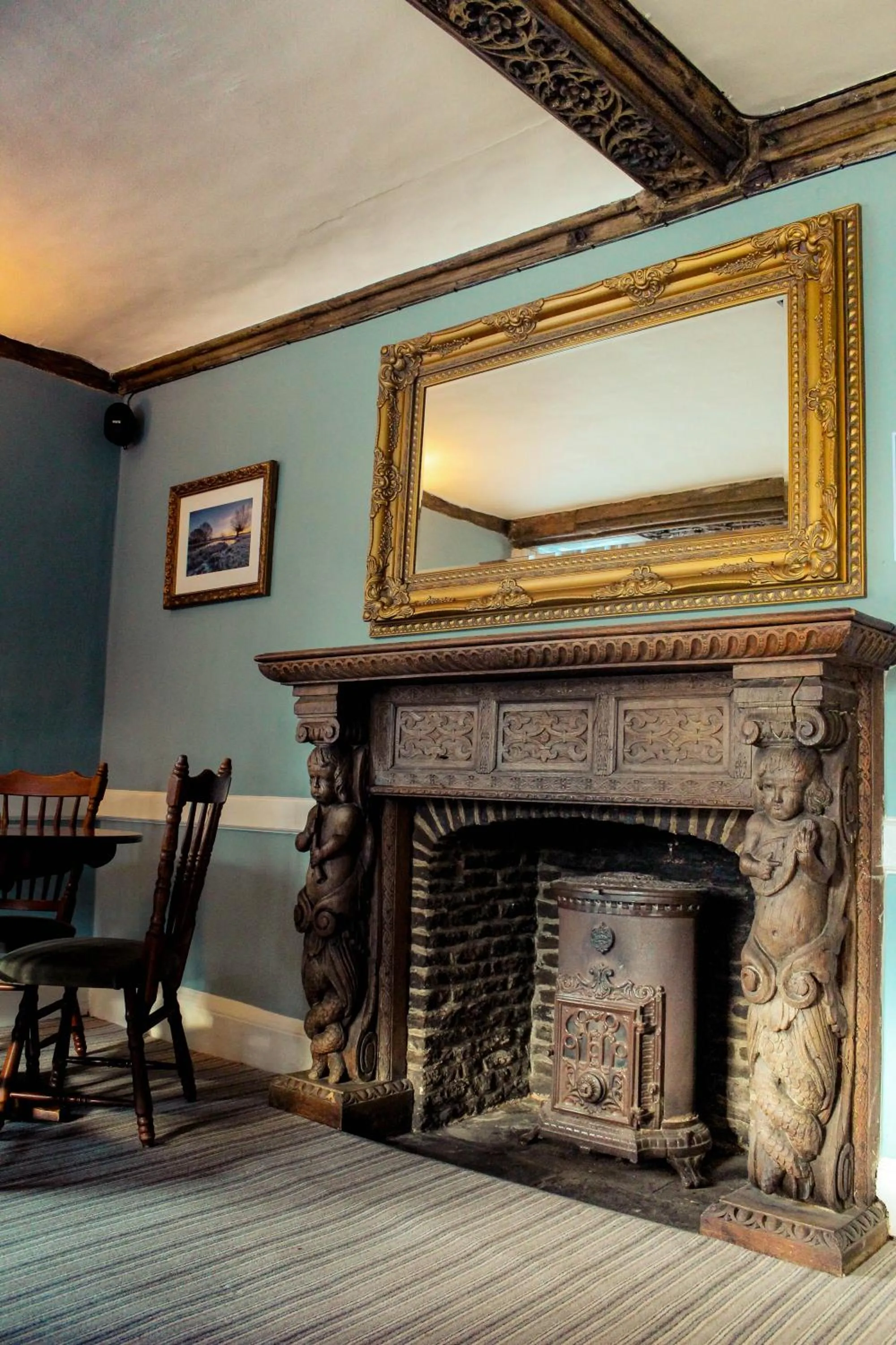 Dining area in The Marlborough Dedham