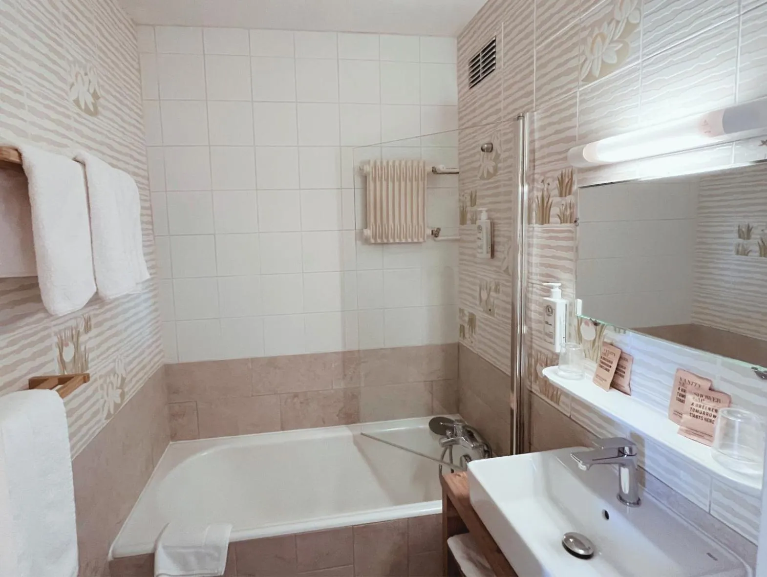 Bathroom in Hotel Perdrix