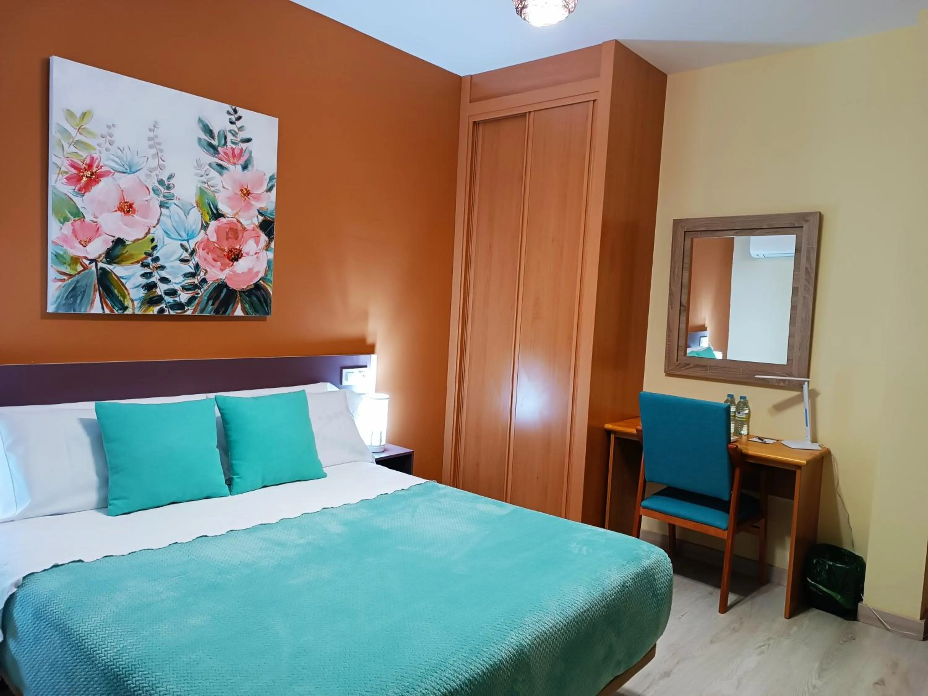 Bed in Hotel Alma Rosa