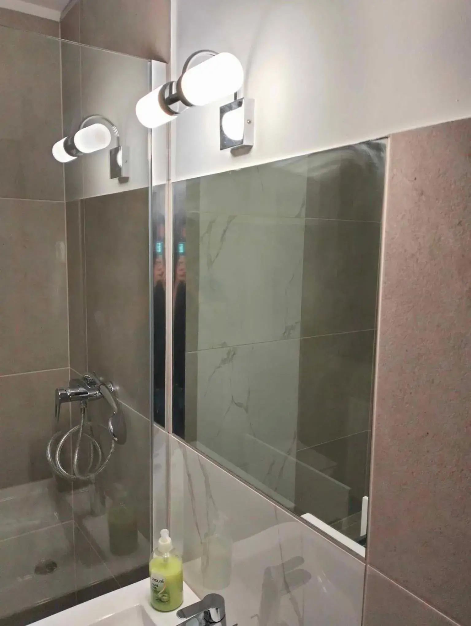 Shower, Bathroom in HELIOS Hotel Apartments