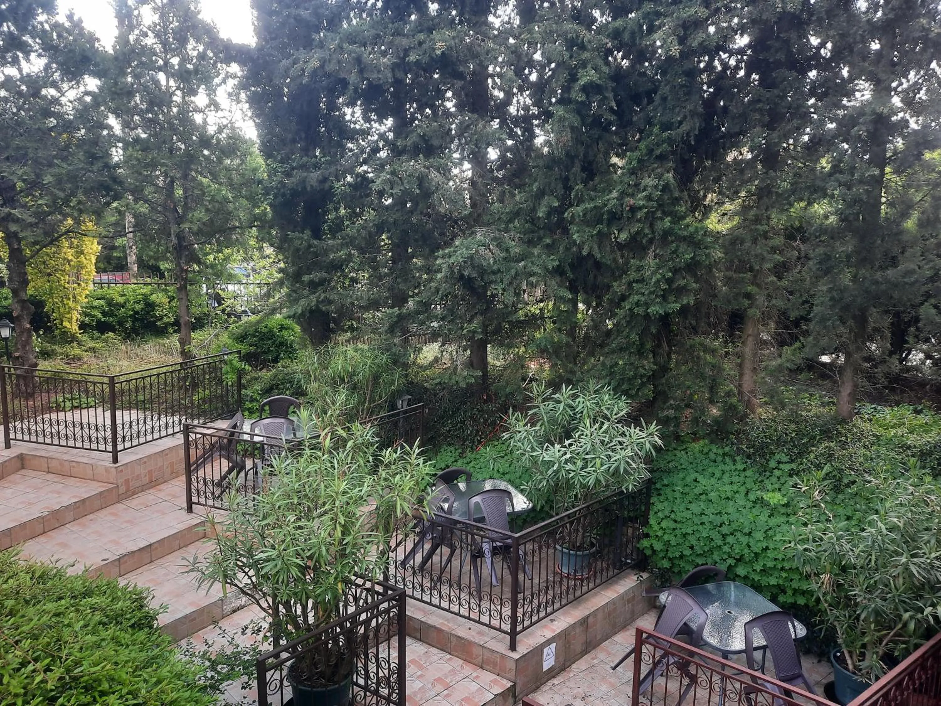Garden view in HELIOS Hotel Apartments