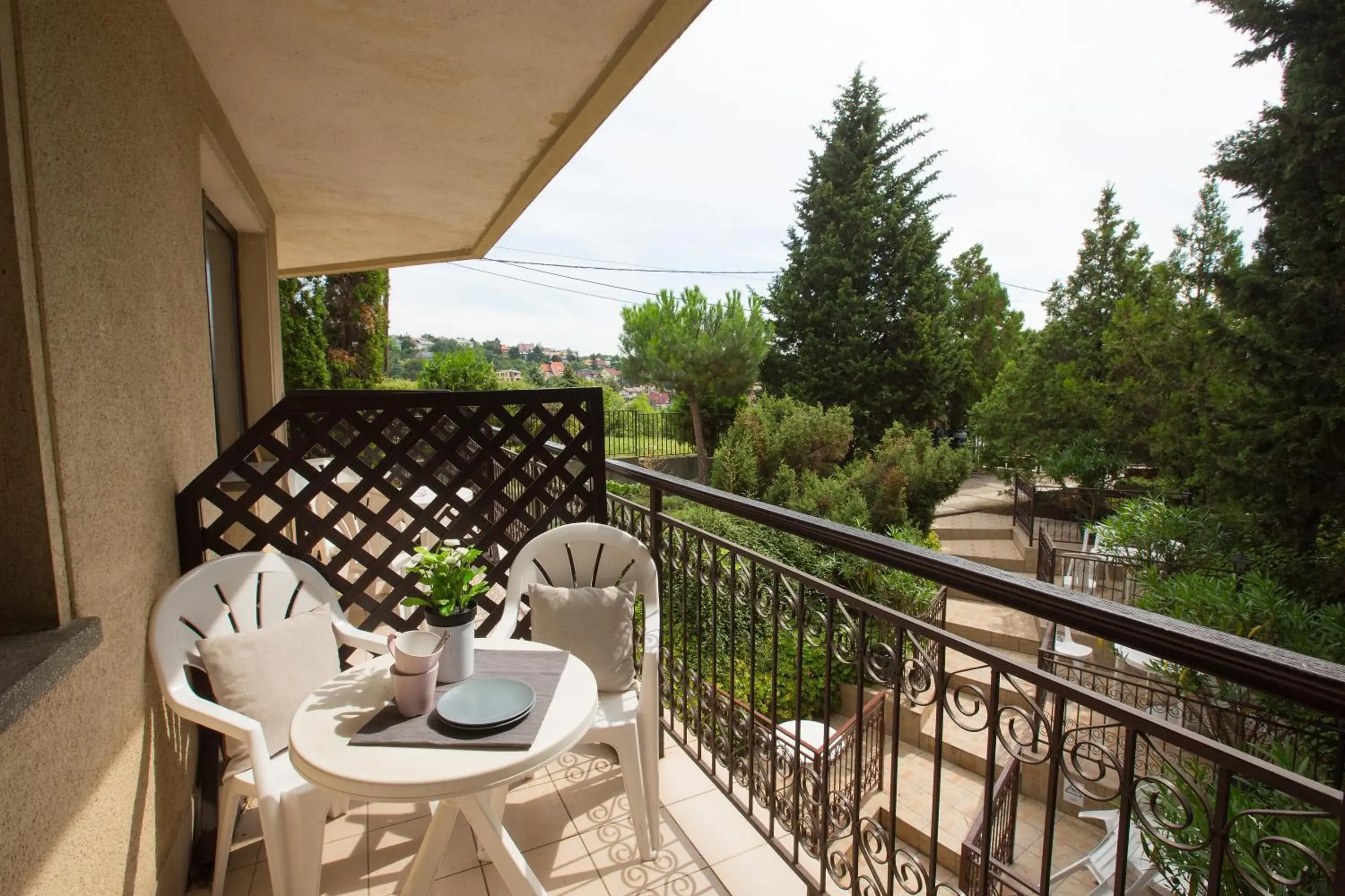 Balcony/Terrace in HELIOS Hotel Apartments