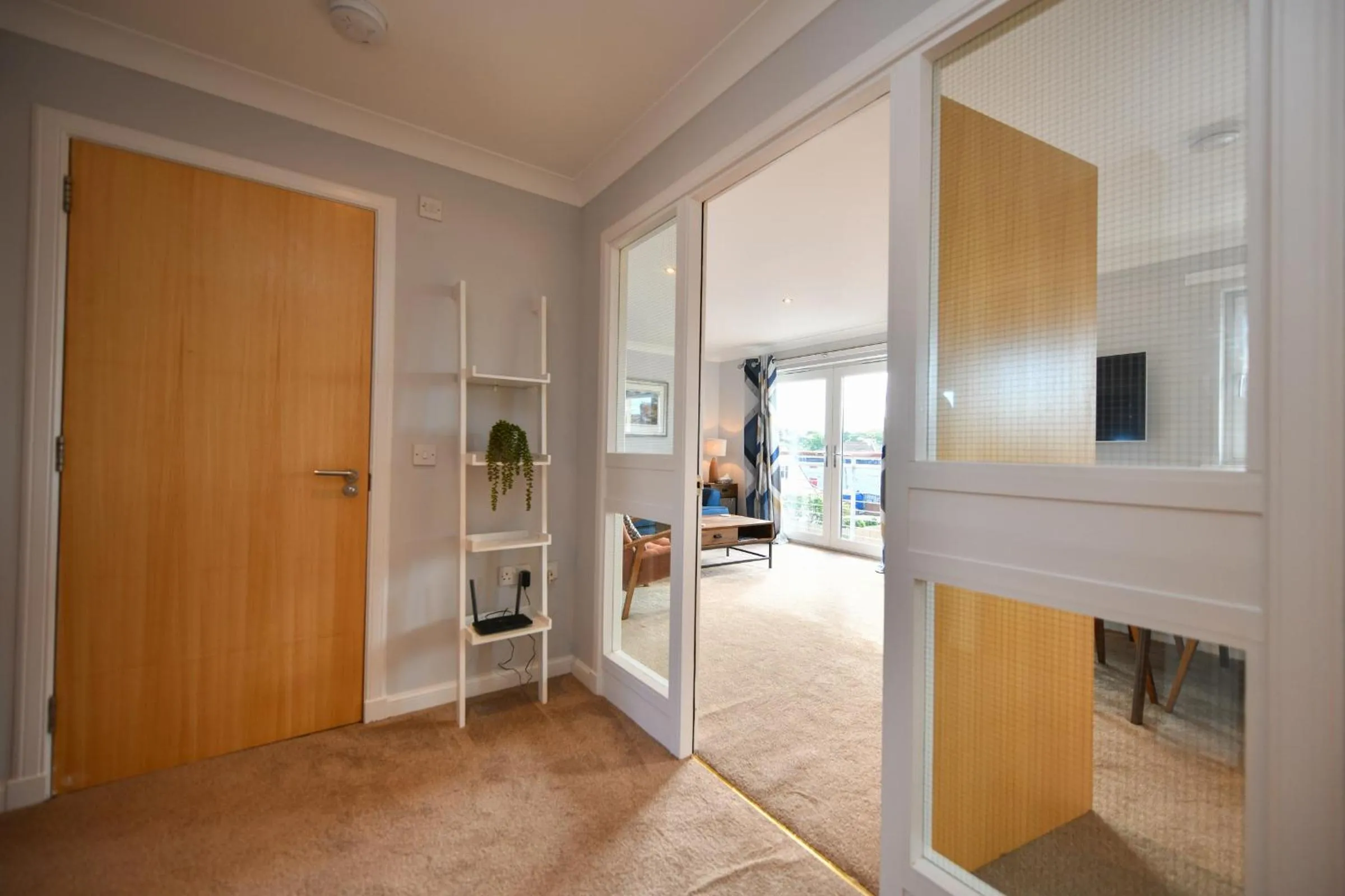 Living room in Troon Executive Apartment