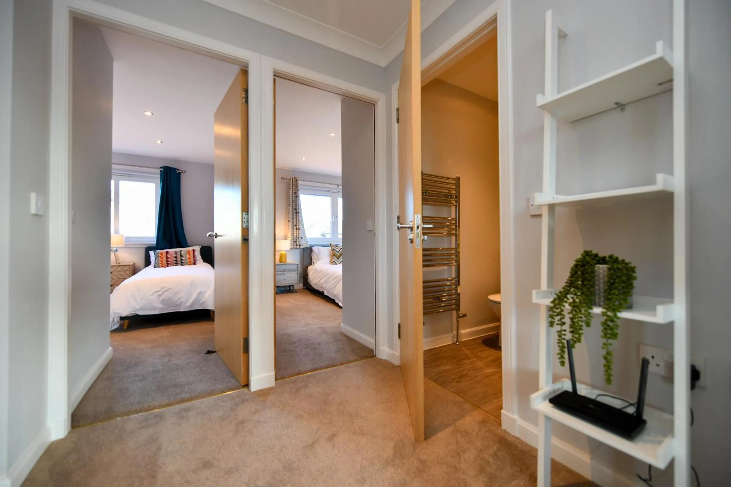 Bedroom, Bed in Troon Executive Apartment