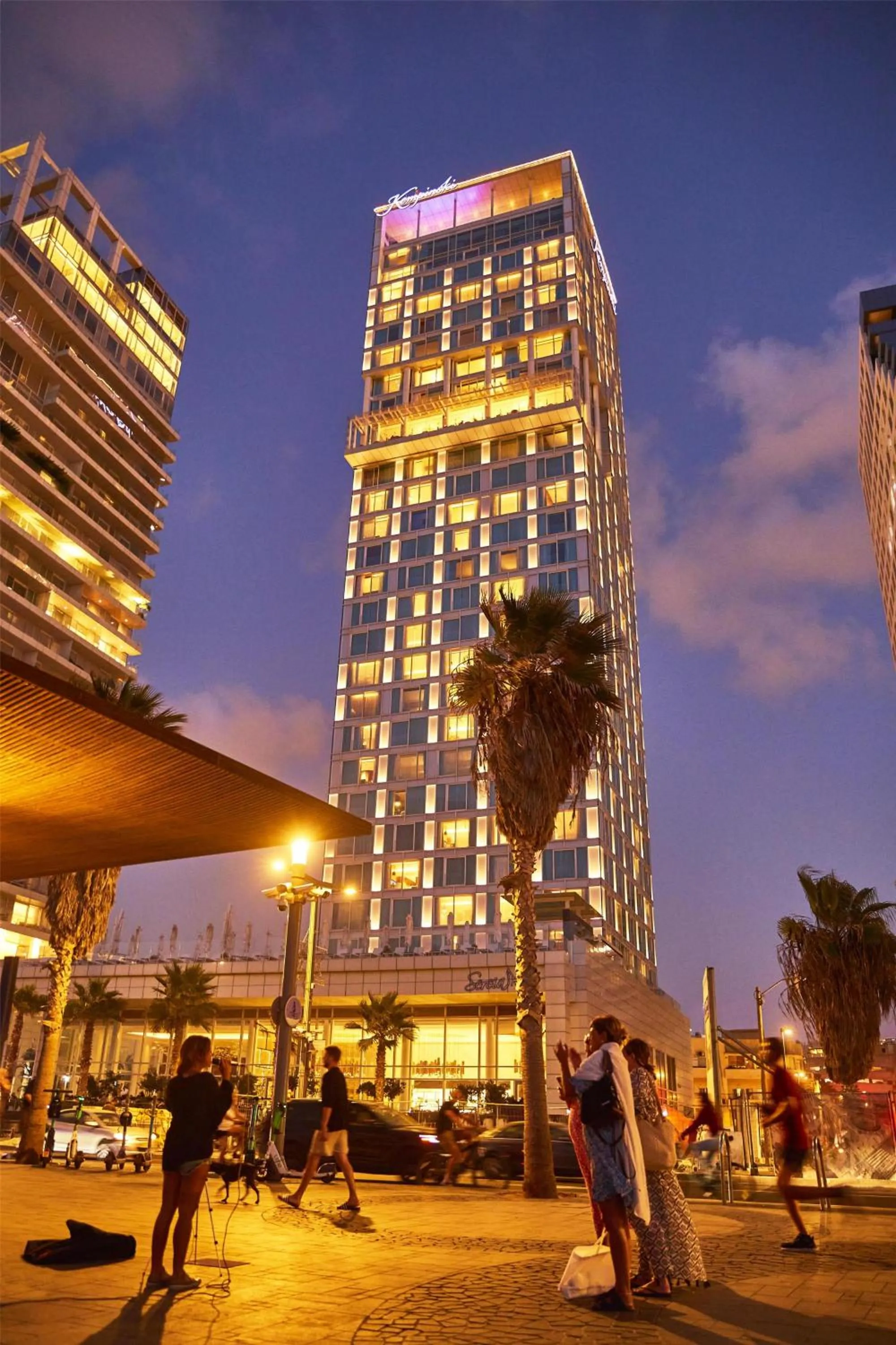 Location in The David Kempinski Tel Aviv
