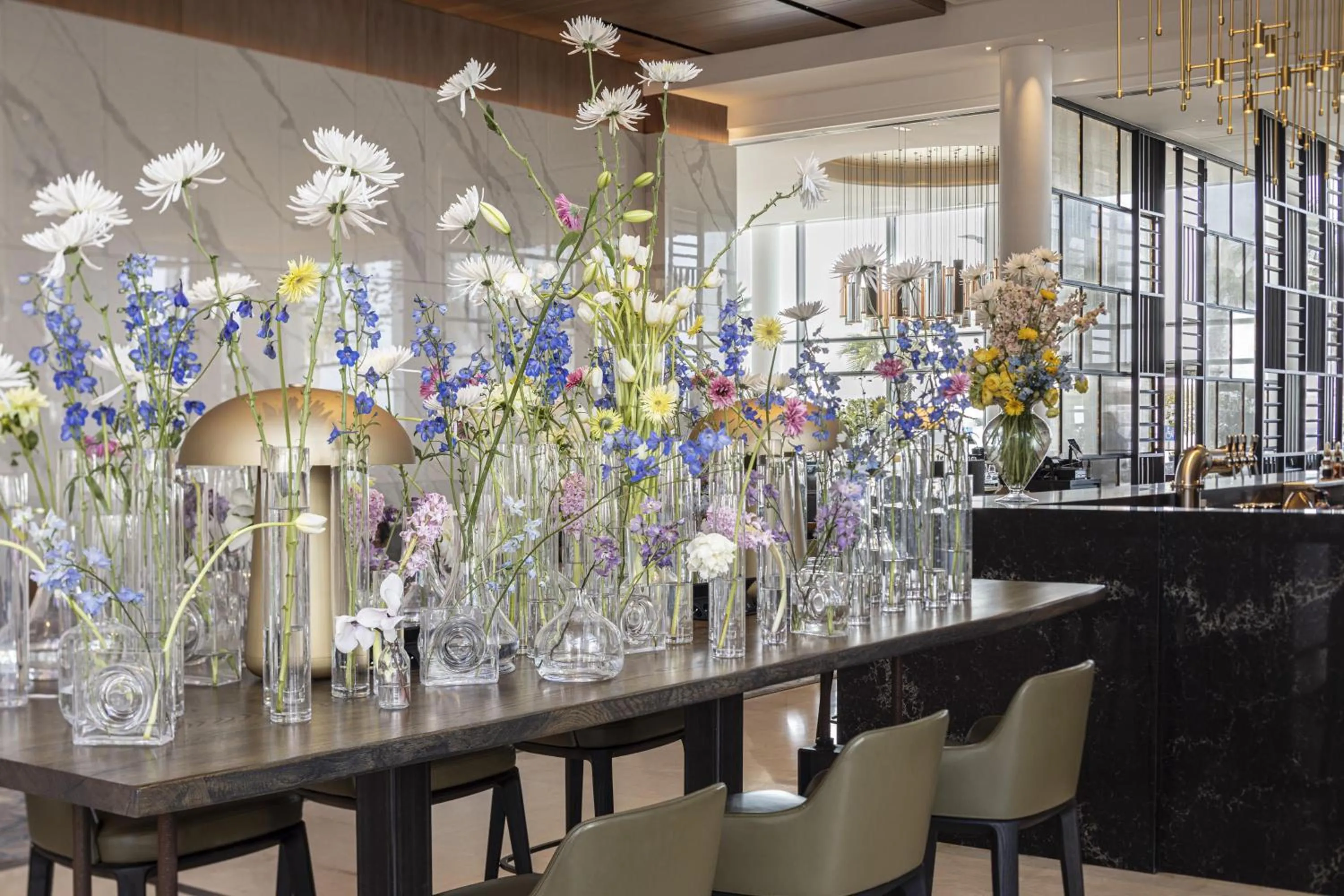 Lobby or reception in The David Kempinski Tel Aviv