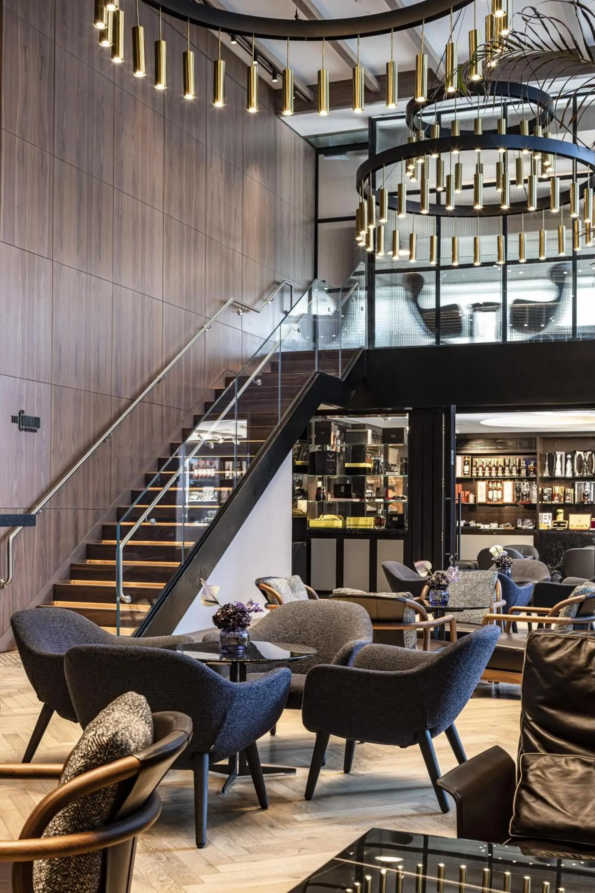 Lounge or bar in The David Kempinski Tel Aviv Lounge or bar in The David Kempinski Tel Aviv