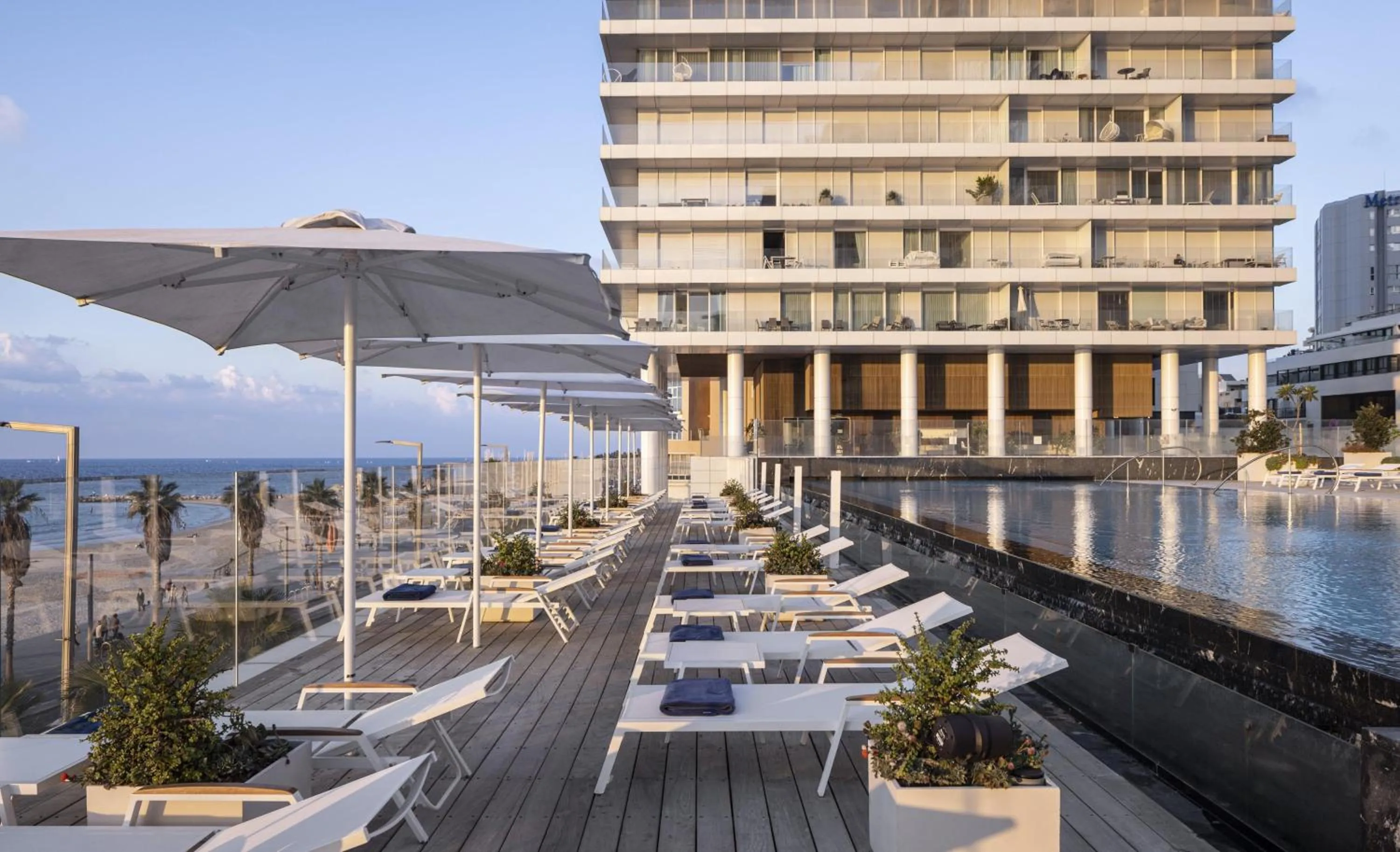 Beach in The David Kempinski Tel Aviv