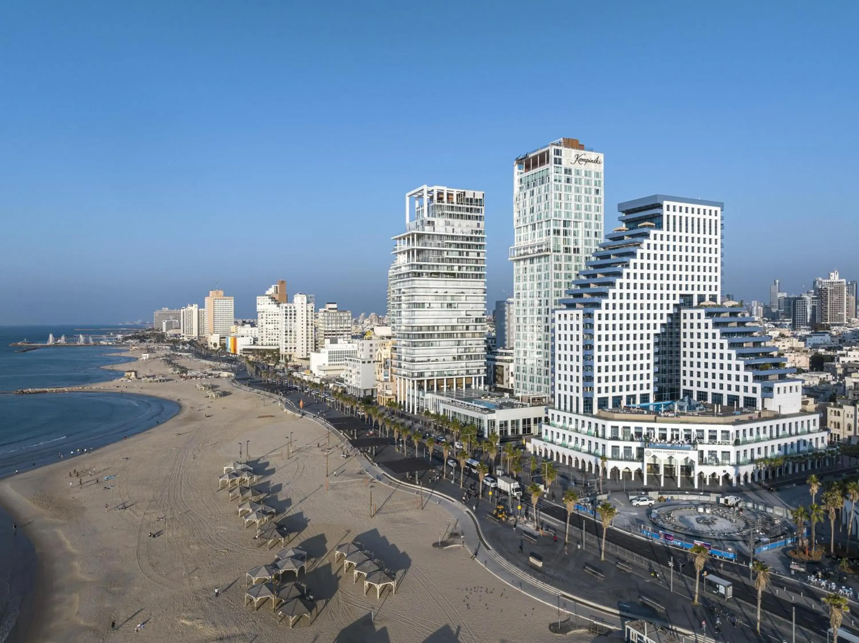 Property building in The David Kempinski Tel Aviv Property building in The David Kempinski Tel Aviv