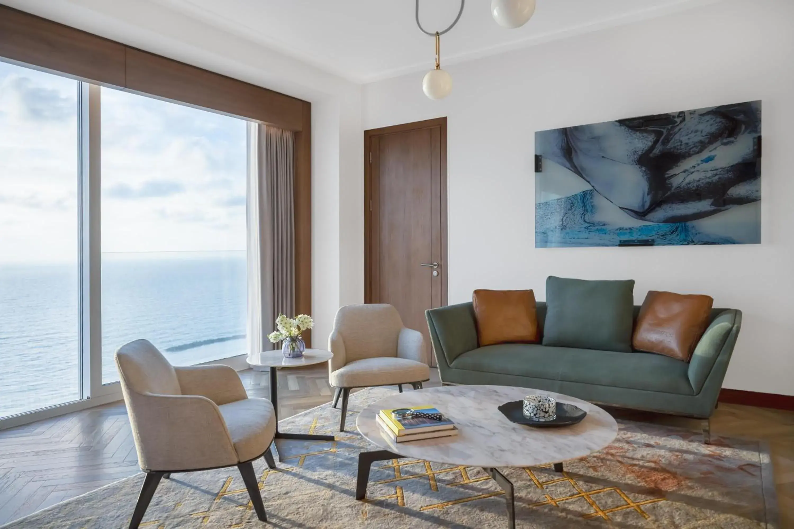 Living room in The David Kempinski Tel Aviv Living room in The David Kempinski Tel Aviv
