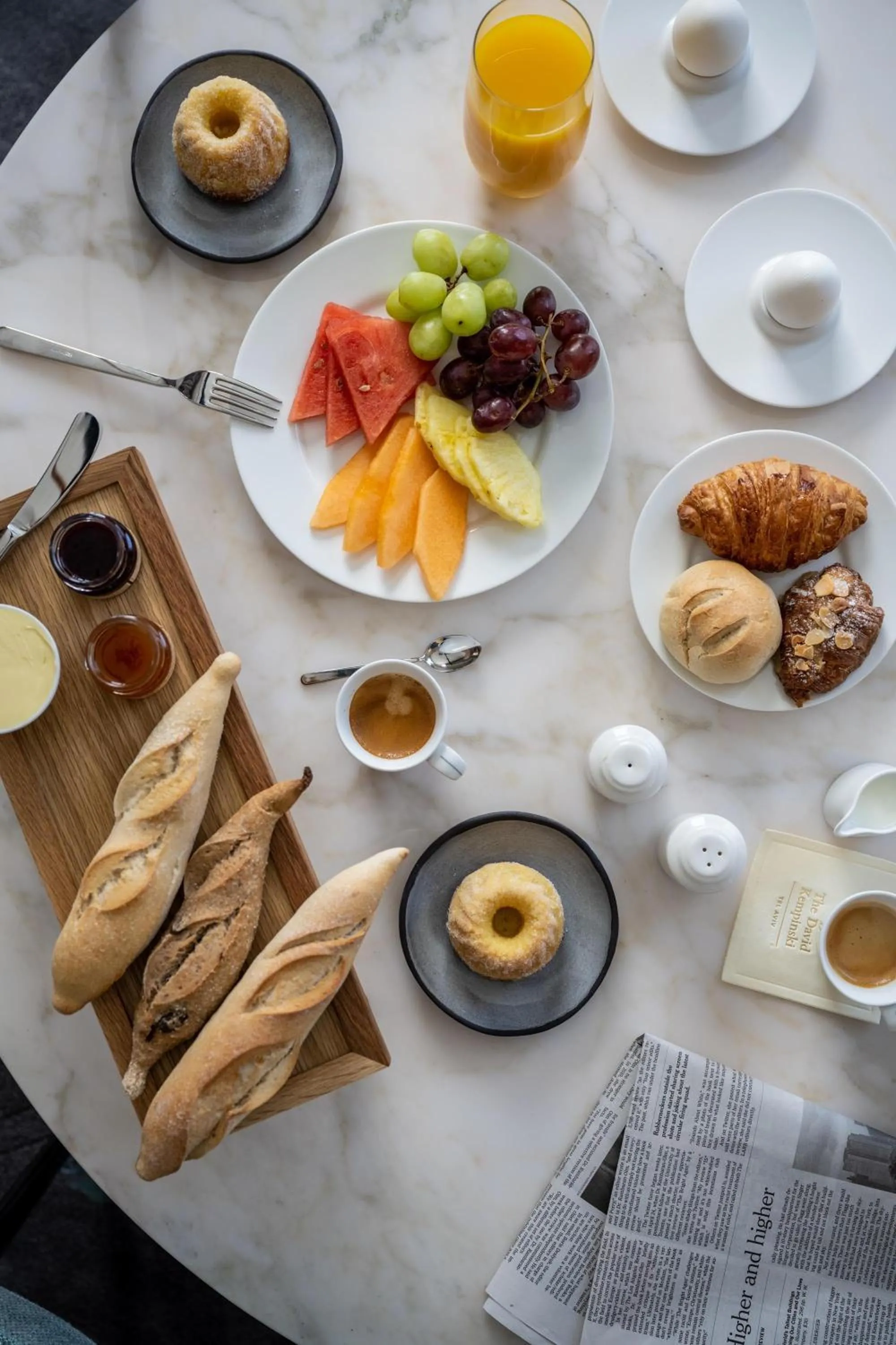 Restaurant/places to eat in The David Kempinski Tel Aviv