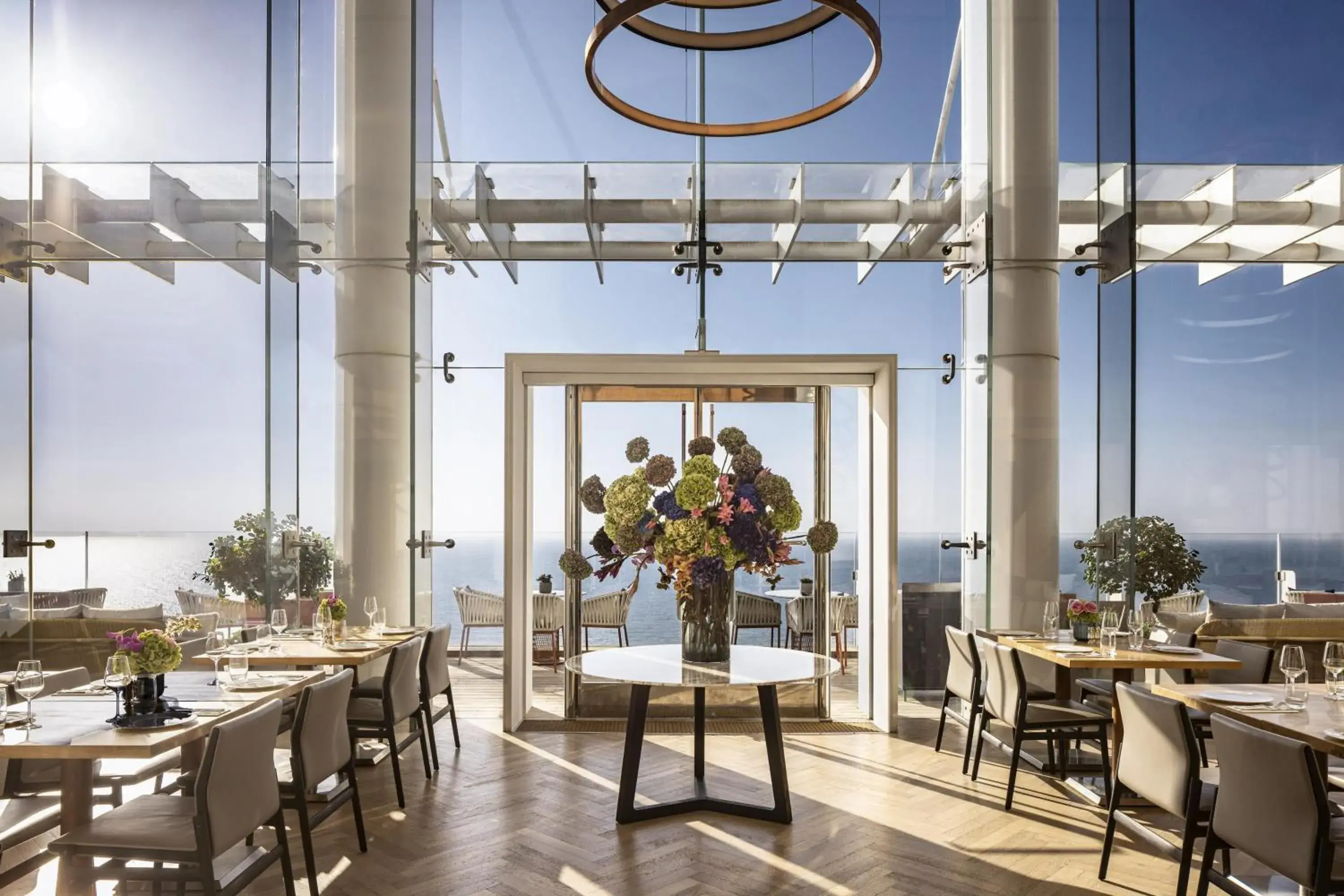 Lounge or bar in The David Kempinski Tel Aviv Lounge or bar in The David Kempinski Tel Aviv